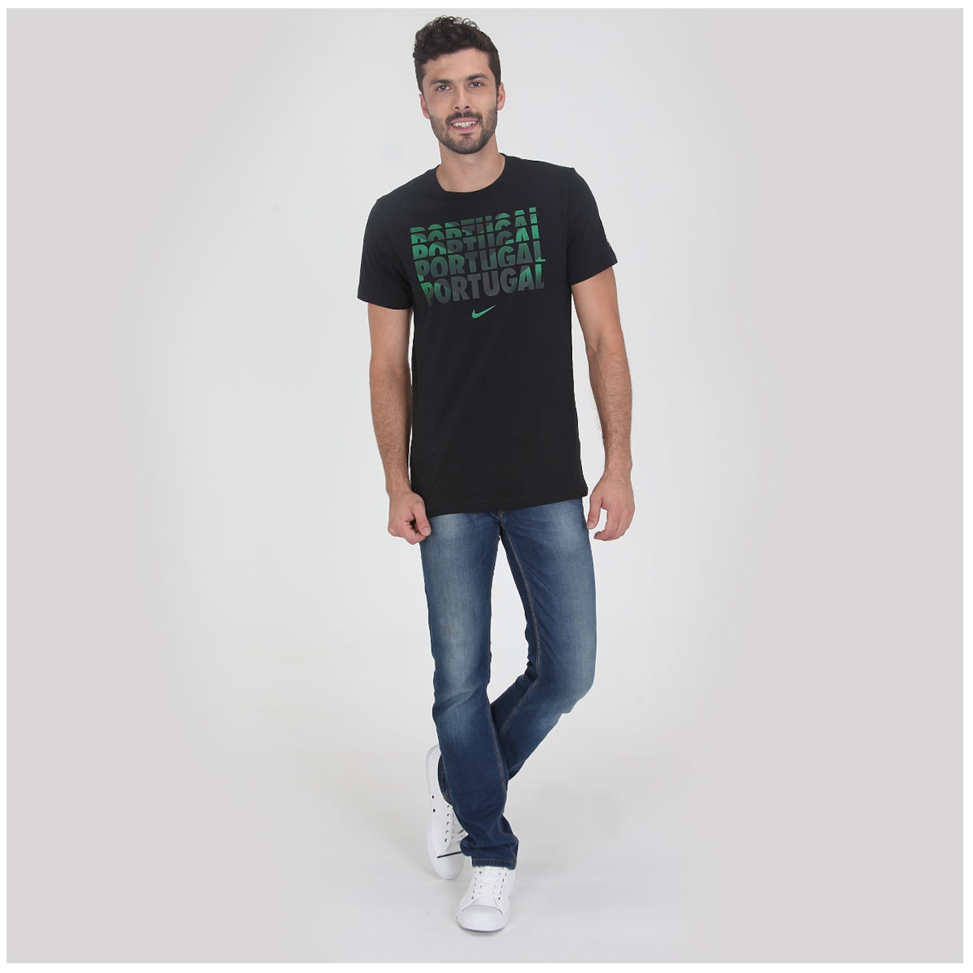 Camiseta Nike Portugal Core Type 598385 - Masculina - Foto 4