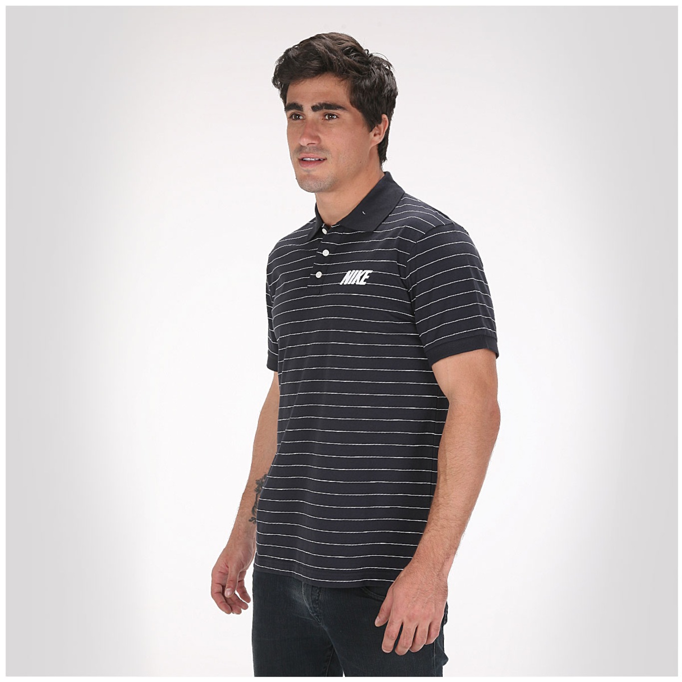 Polo Nike Matchup Stripe Jersey - Masculino - Foto 3