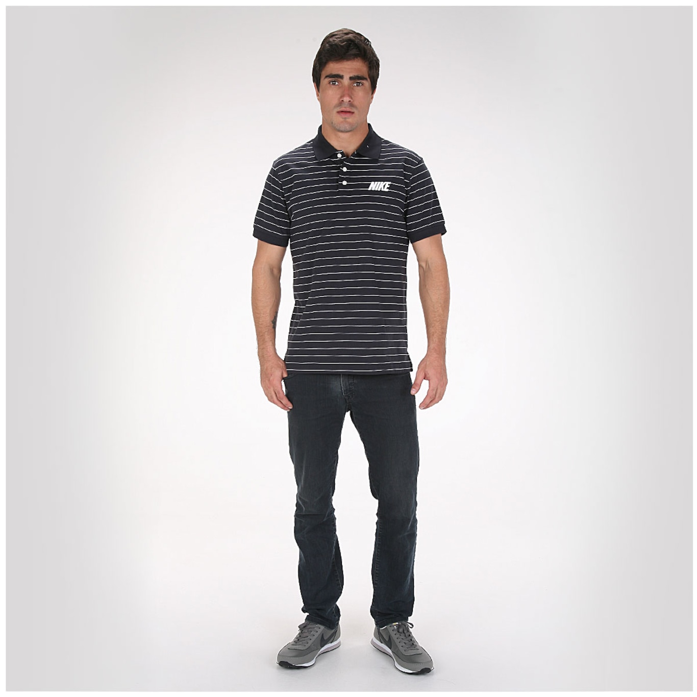 Polo Nike Matchup Stripe Jersey - Masculino - Foto 5