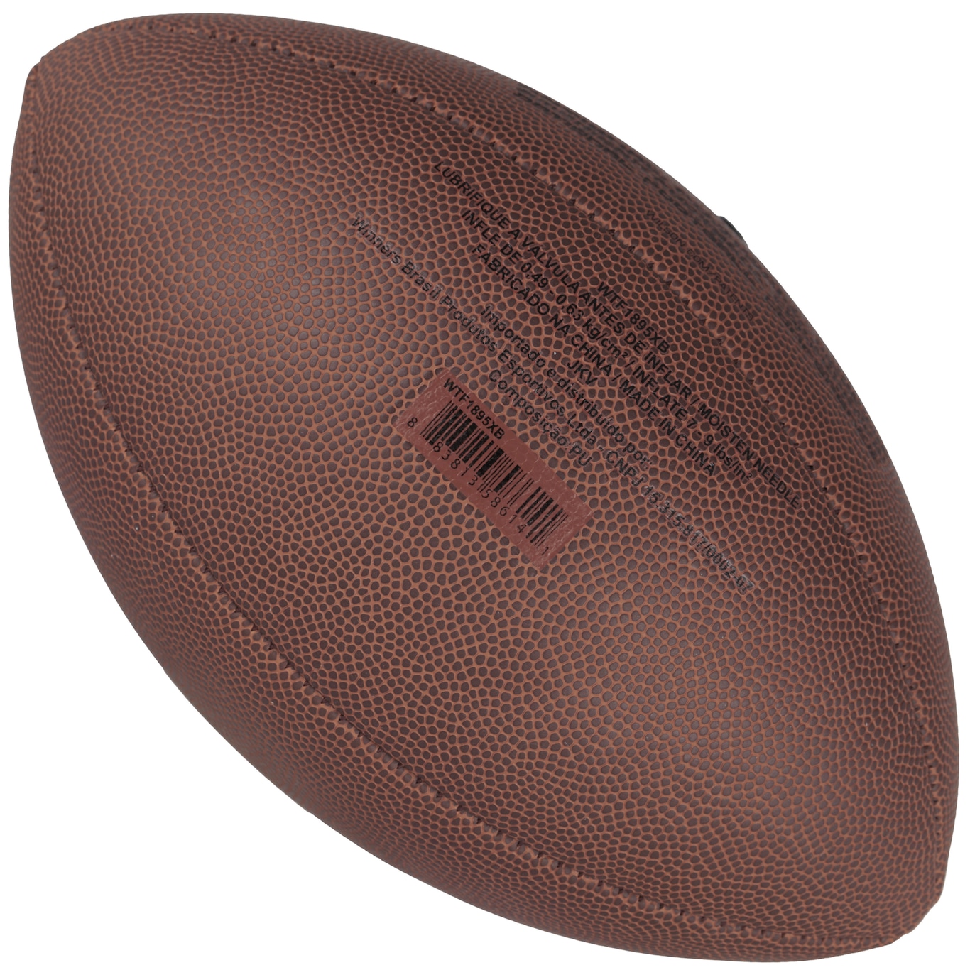 Bola Futebol Americano Wilson NFL Super Grip - Marrom