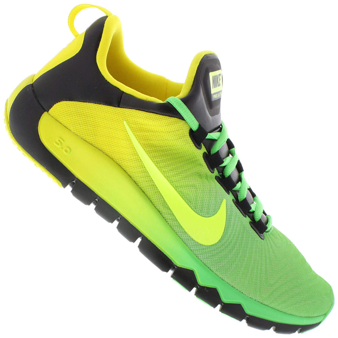 Nike free shop 5.0 v5 verdes