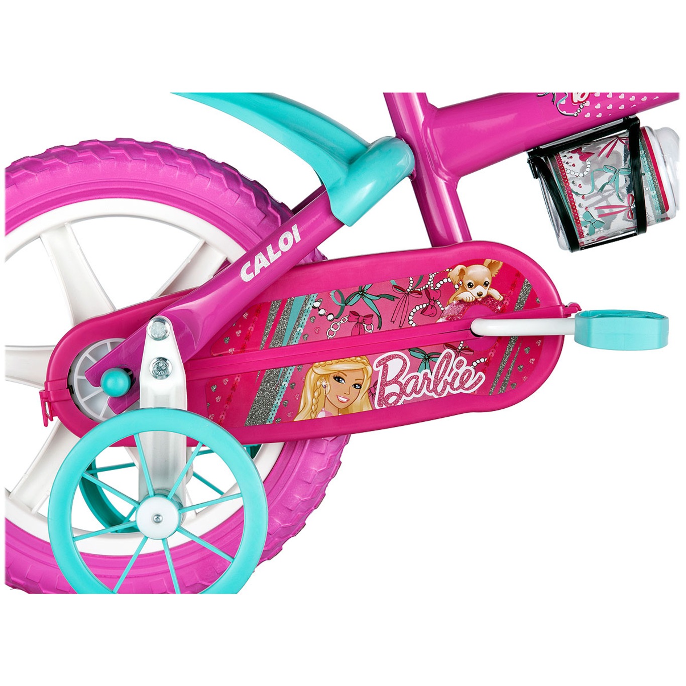 Bicicleta Caloi Barbie - Aro 12 - Freio a Tambor - Feminina - Infantil ...