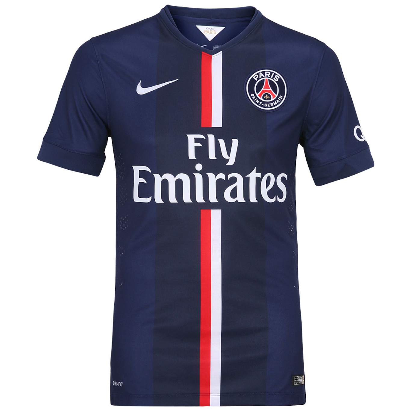 Camisa Nike Paris Saint-Germain I 2014-2015 s/nº - Jogador - Foto 1