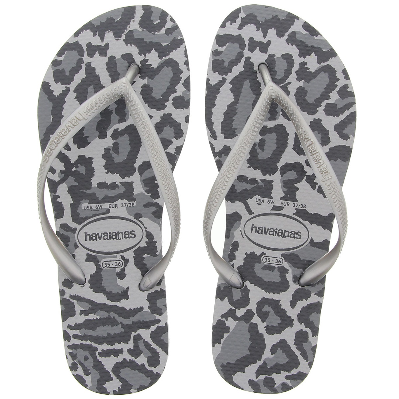 Chinelo Havaianas Slim Animals - Feminino - Foto 1