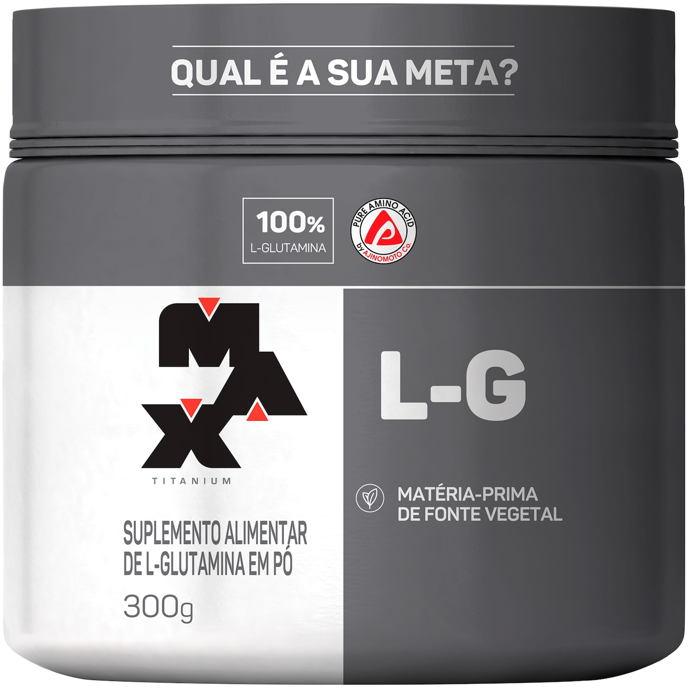 Glutamina Max Titanium L-G - 300g - Foto 1