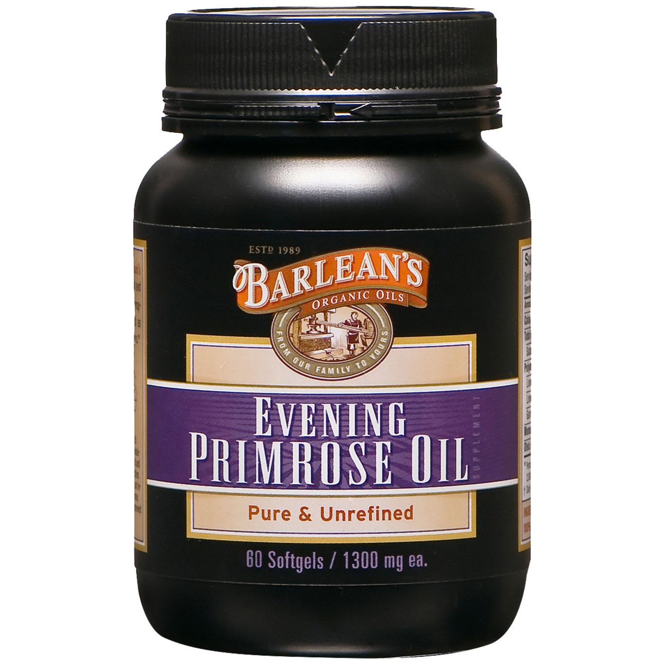 Evening Primrose Oil 1300 Mg Barlean’s Centauro