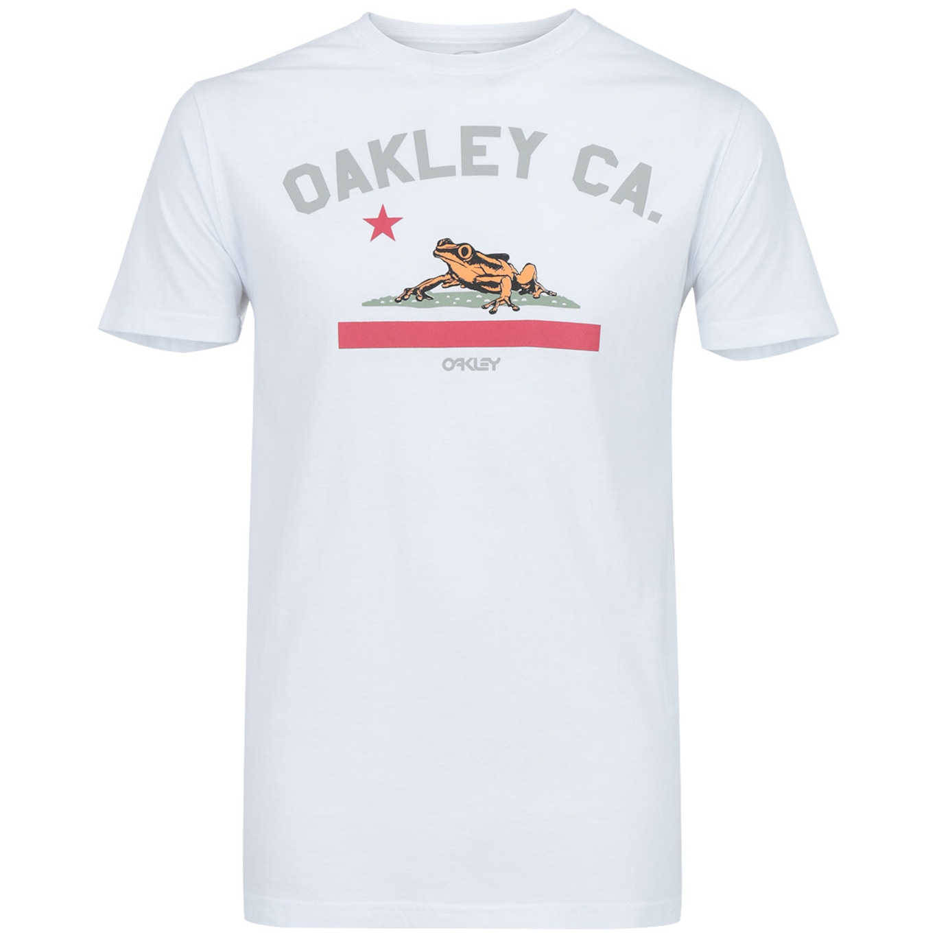 Camiseta Oakley Frog Graphic SM24 Masculina Heather Grey - Camisa e Camiseta  Esportiva - Magazine Luiza