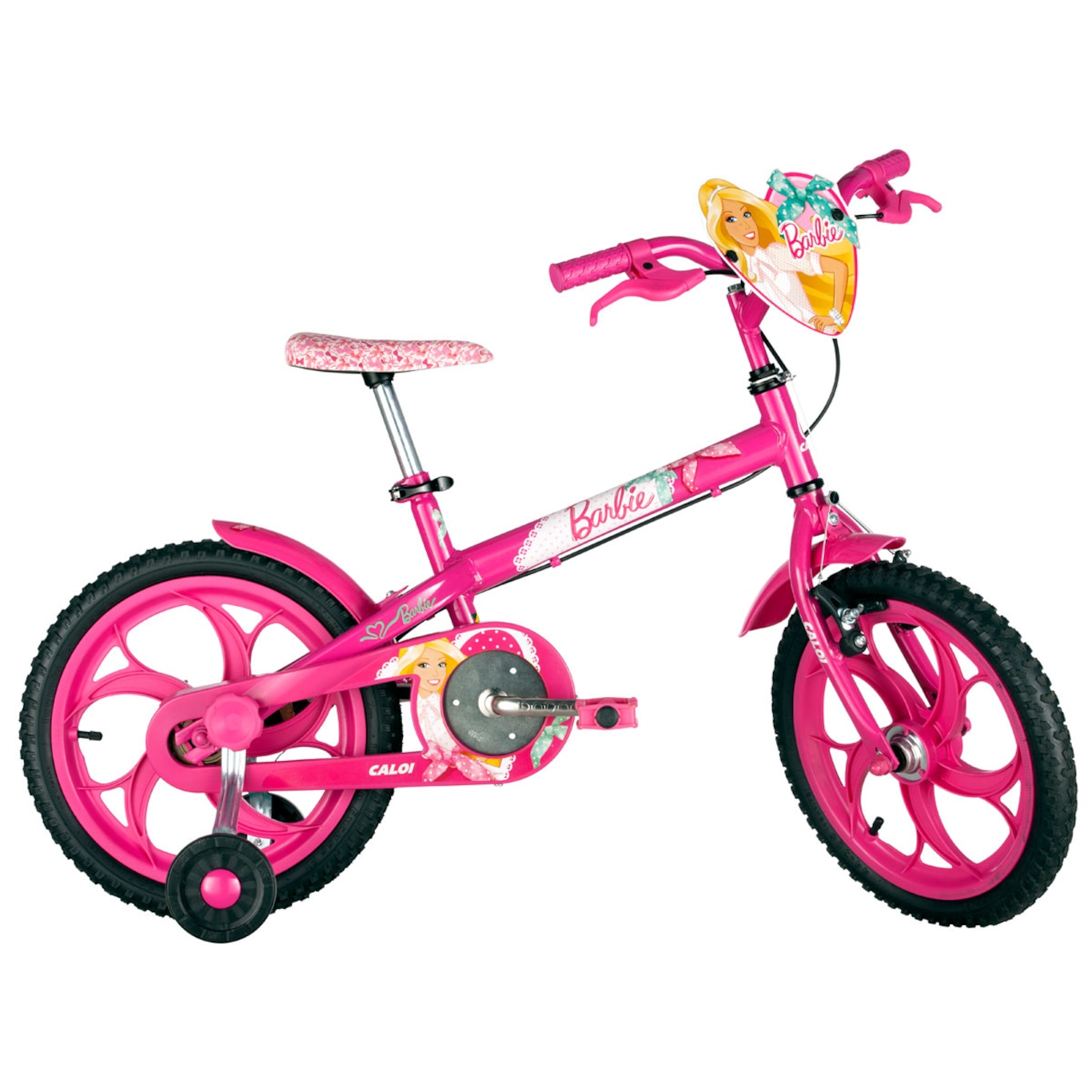 Bicicleta Caloi Barbie 16 - Aro 16 - Freio Cantilever/Tambor - Feminina -  Infantil