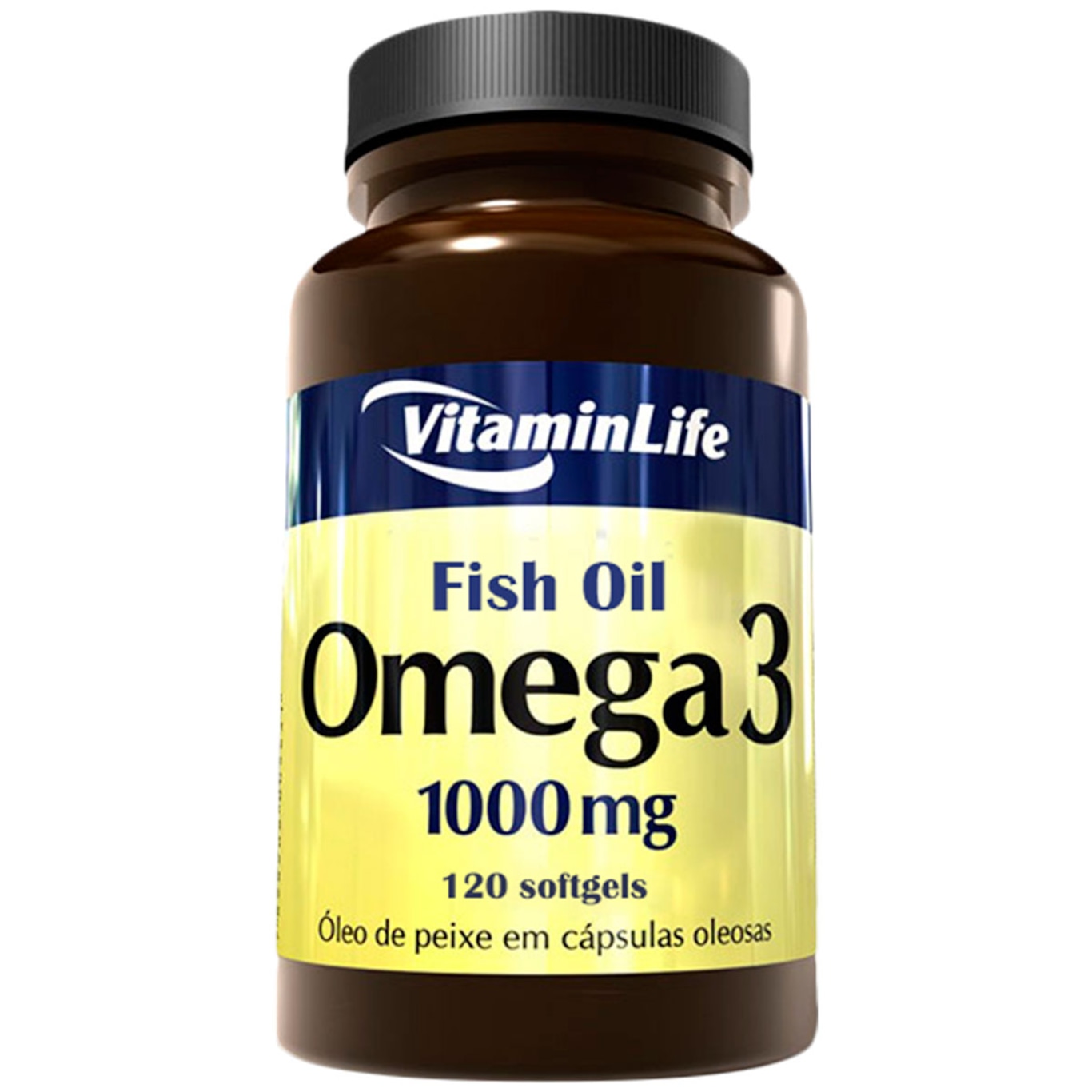 Óleo de Peixe VitaminLife Ômega 3 - 120 Cápsulas em Gel - Foto 1