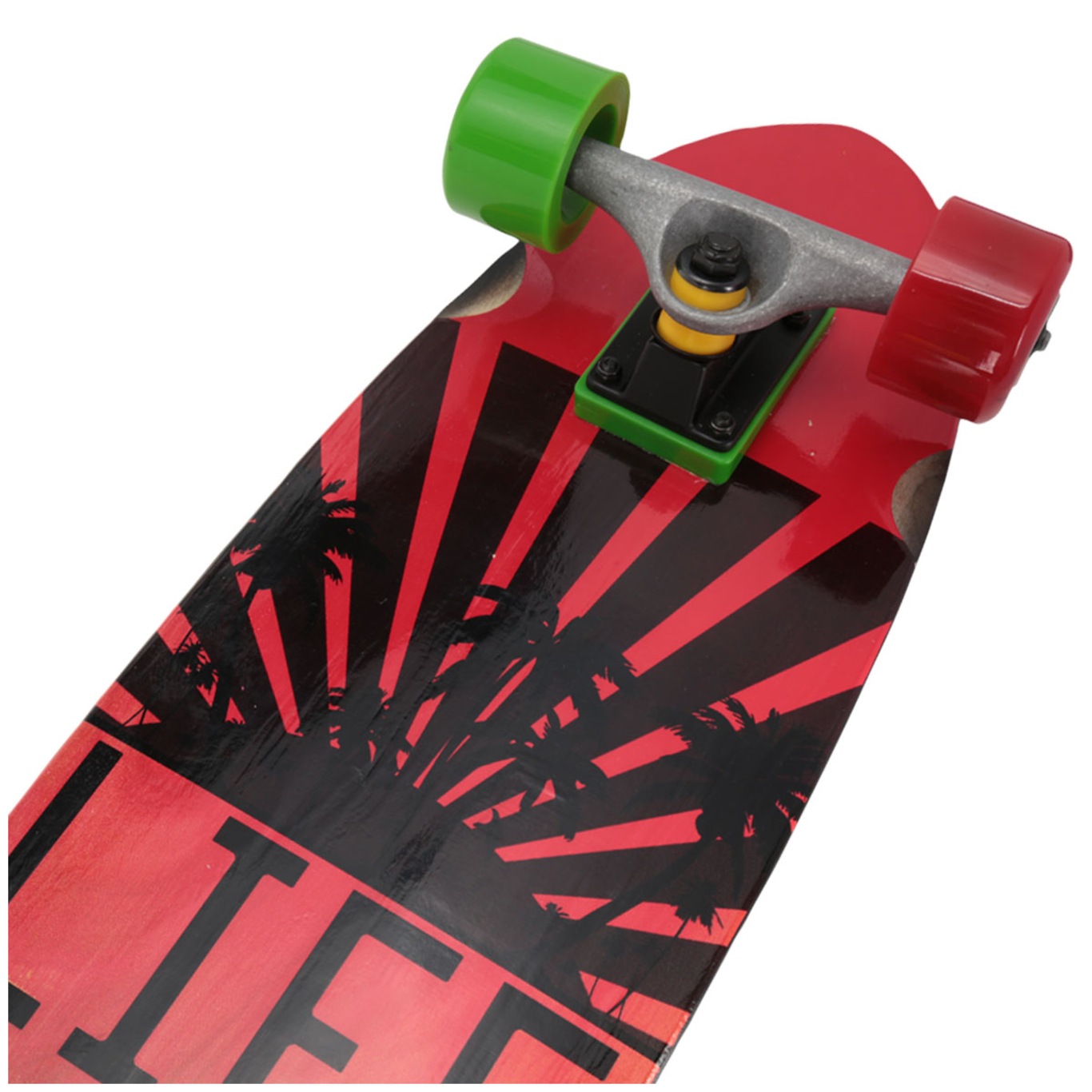 Skate Unisexe Jeunesse Skateboard Kryptonics Blue Fish 30.5 - Cruiser Fat Unisexe Roues 65mm Polyuréthane Planche Skate 30.5 Pouces