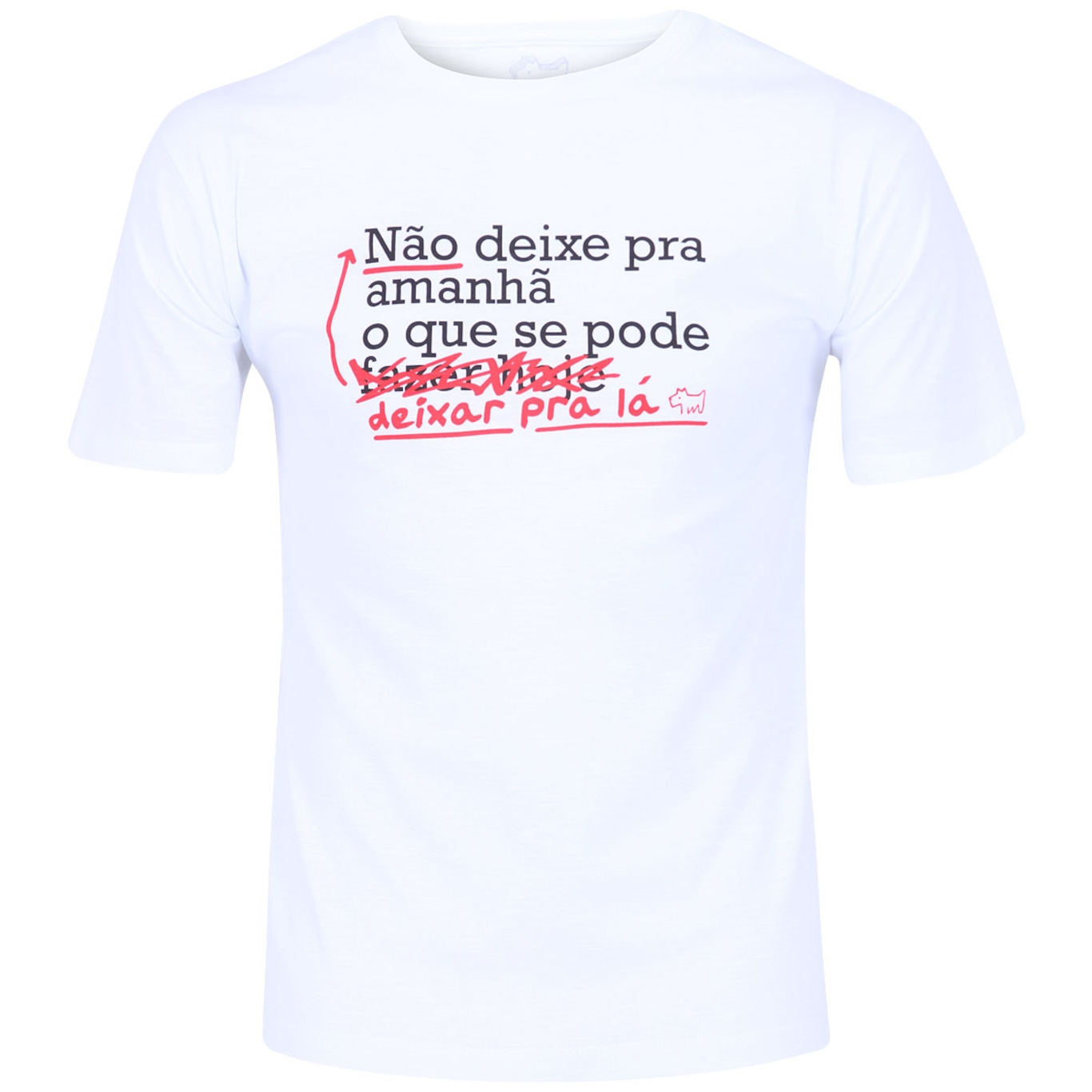 Camiseta Huck Não Deixe Para Amanhã - Masculina