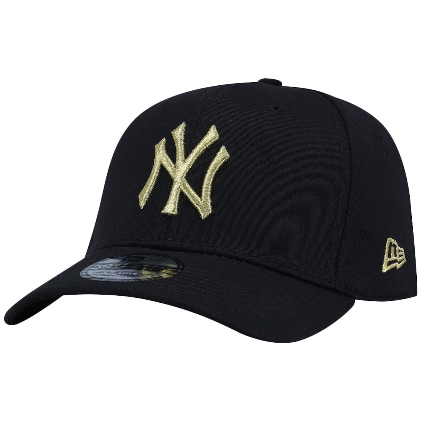 Boné Aba Curva New Era New York Yankees MLB Gob - Fechado - Adulto - Foto 4