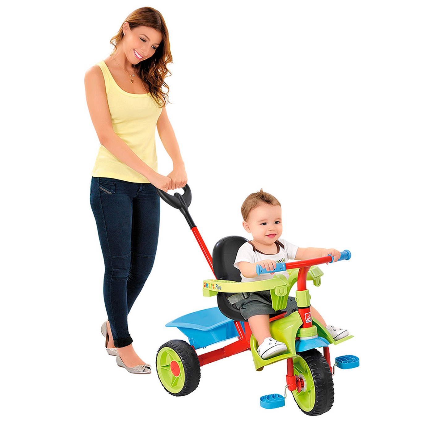 Triciclo Infantil - Triciclo Smart Plus - Bandeirante - superlegalbrinquedos