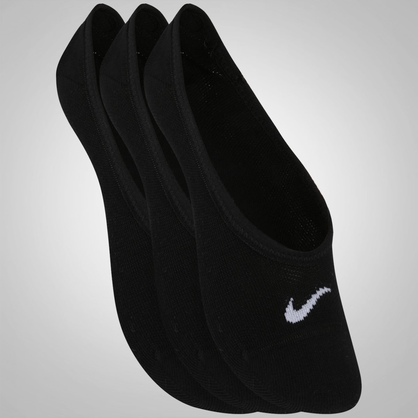 Kit de Meias Nike Lightweight Footie com 3 Pares - Feminino - Foto 3