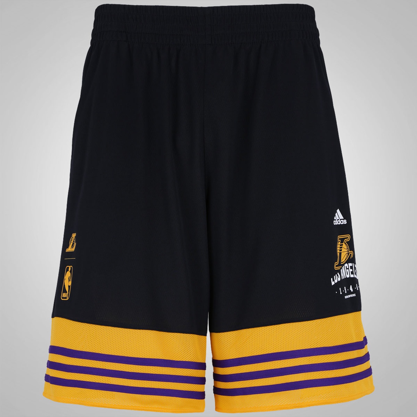 Bermuda adidas NBA Basics Los Angeles Lakers Masculina Centauro