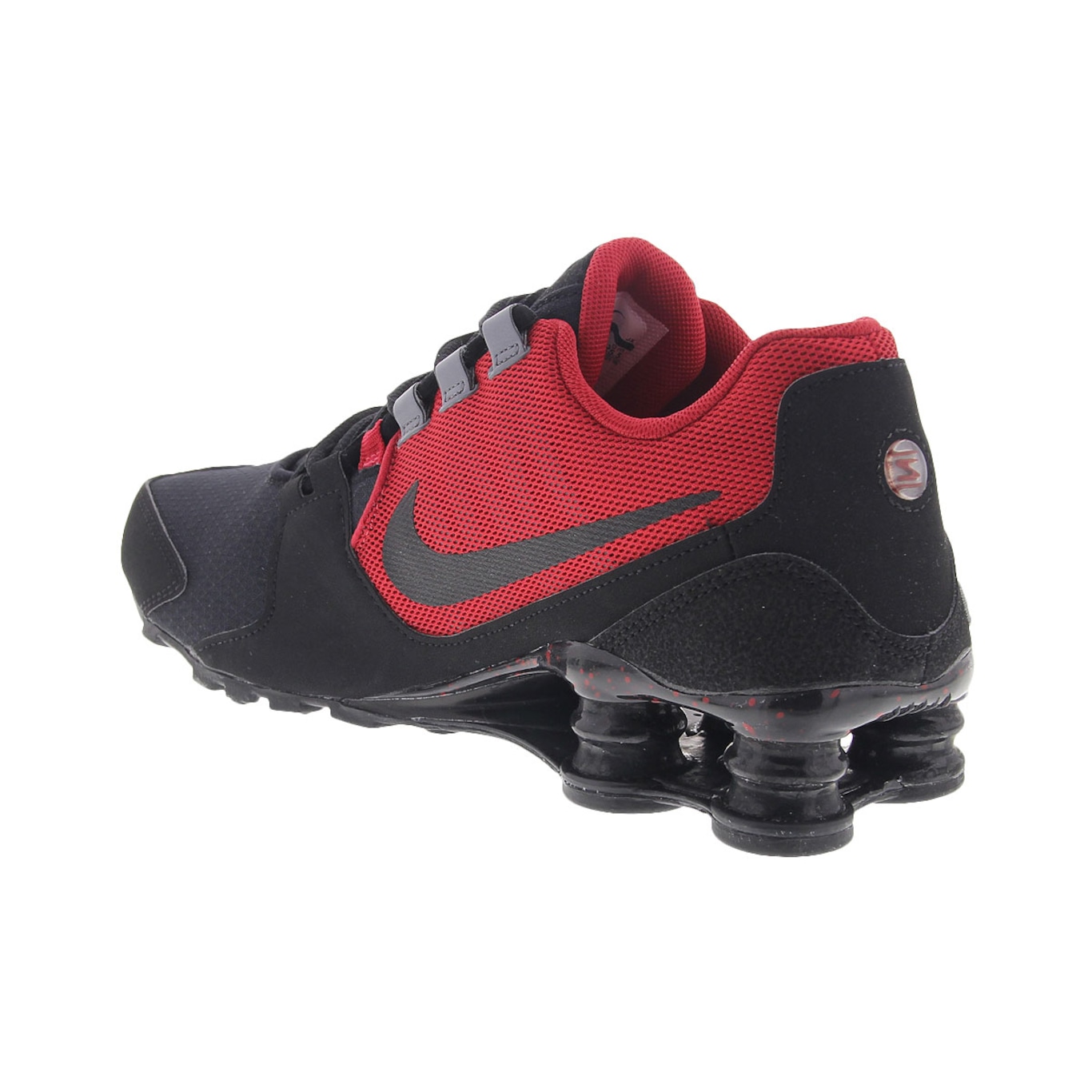 Nike shox avenue ltr preto cheap e vermelho