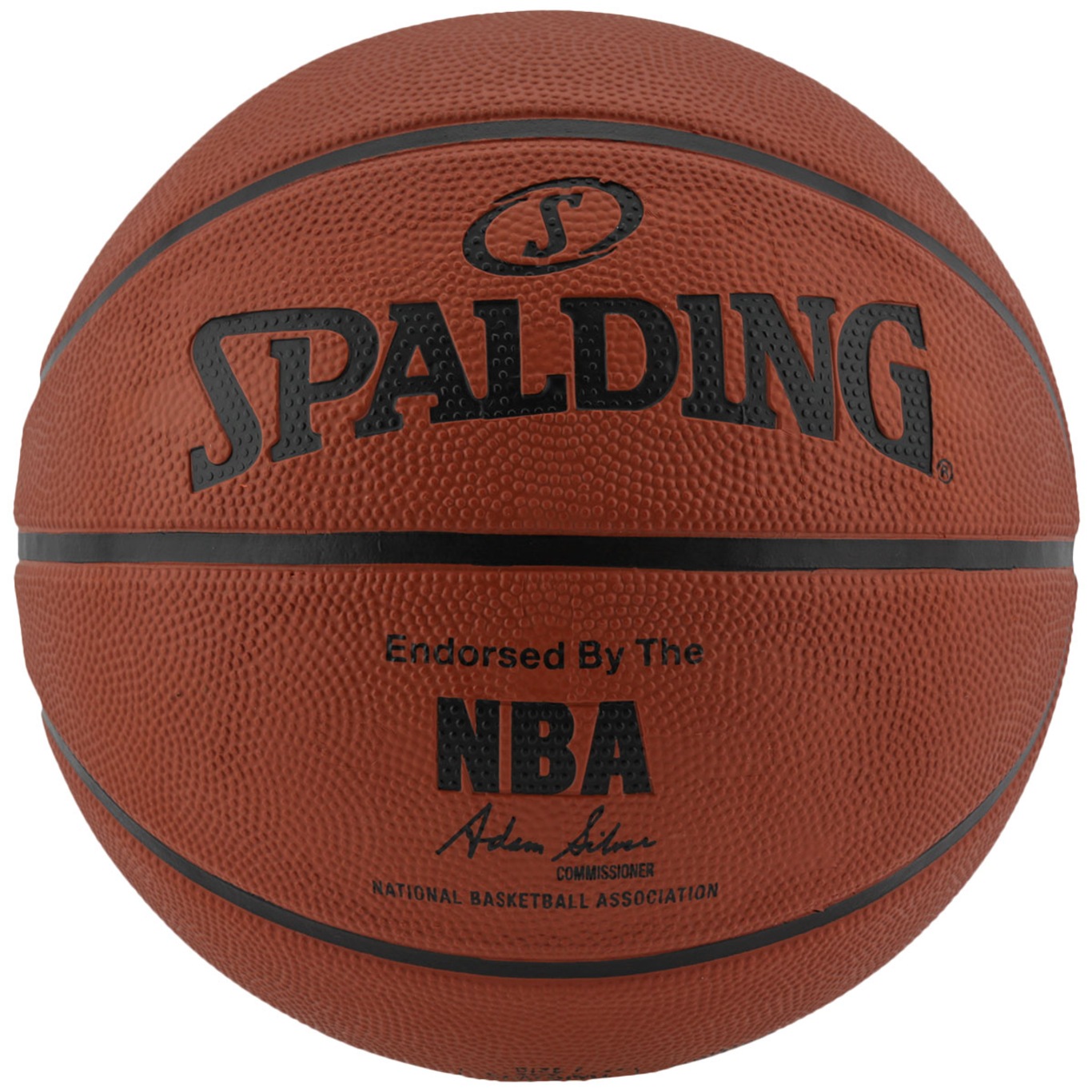 Bola De Basquete Spalding Oficial Silver Nba em Promoção na Americanas