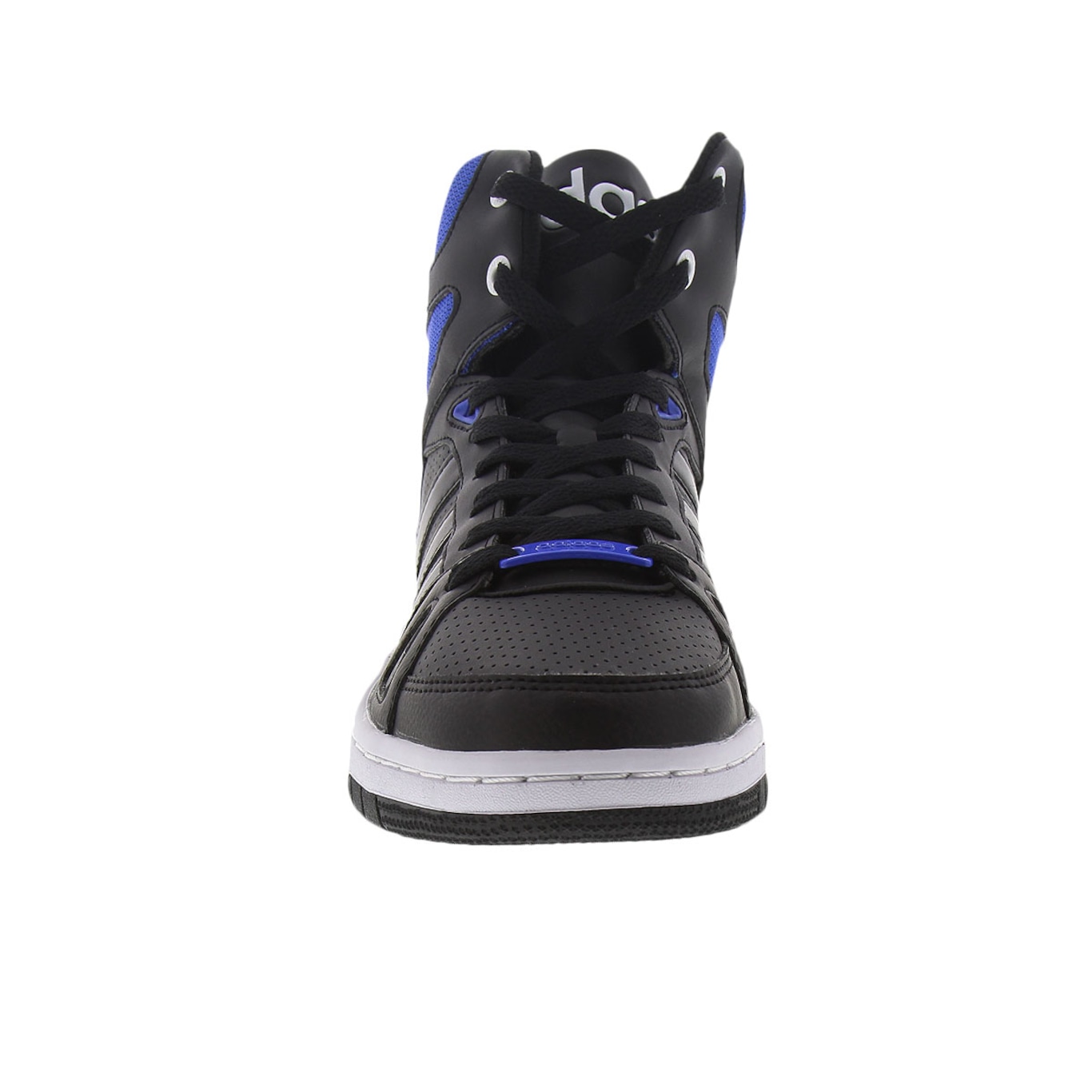 Tenis adidas masculino cano alto hoops hot sale team mid