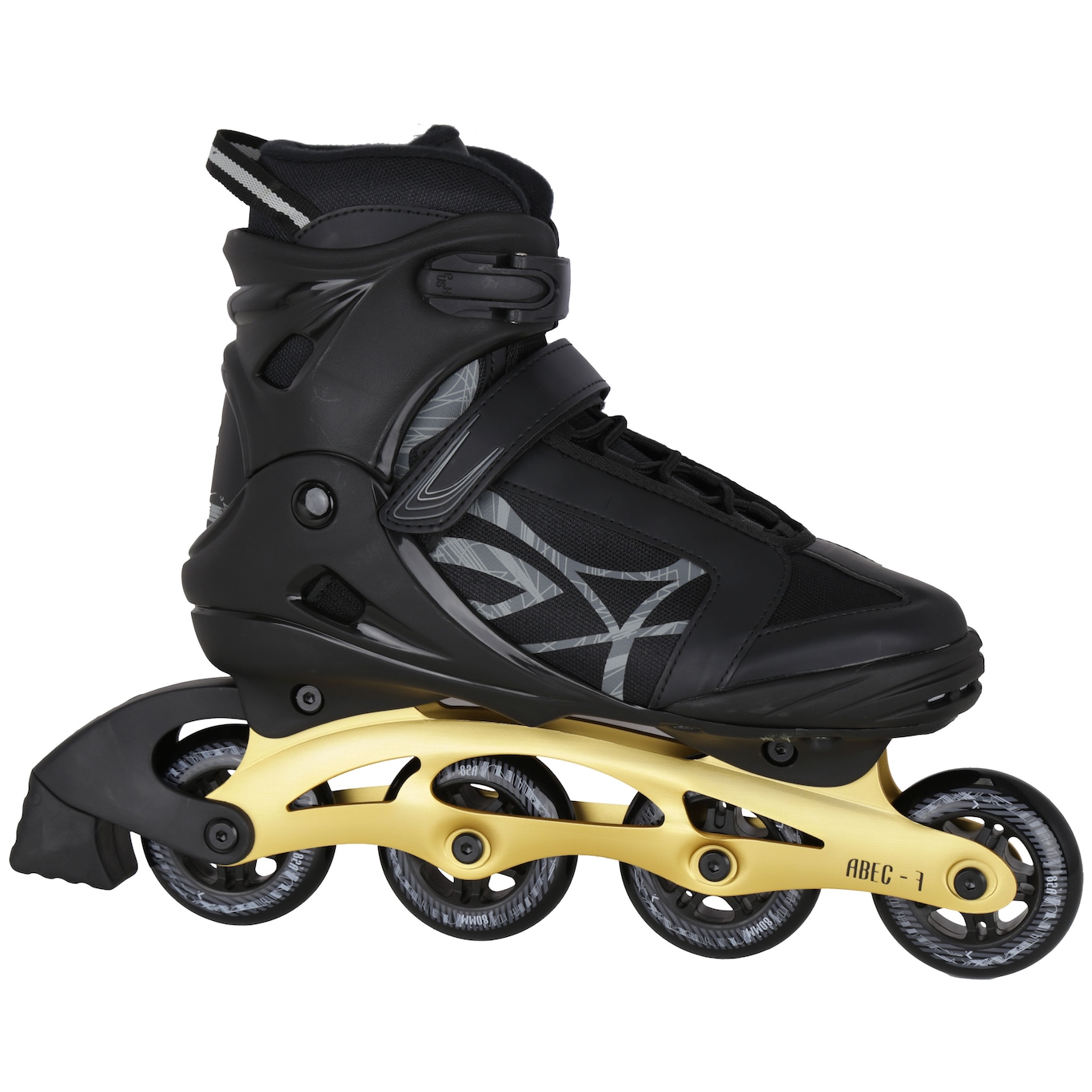 Patins Oxer Byte - In Line - Fitness - ABEC 7 - Adulto - Foto 1