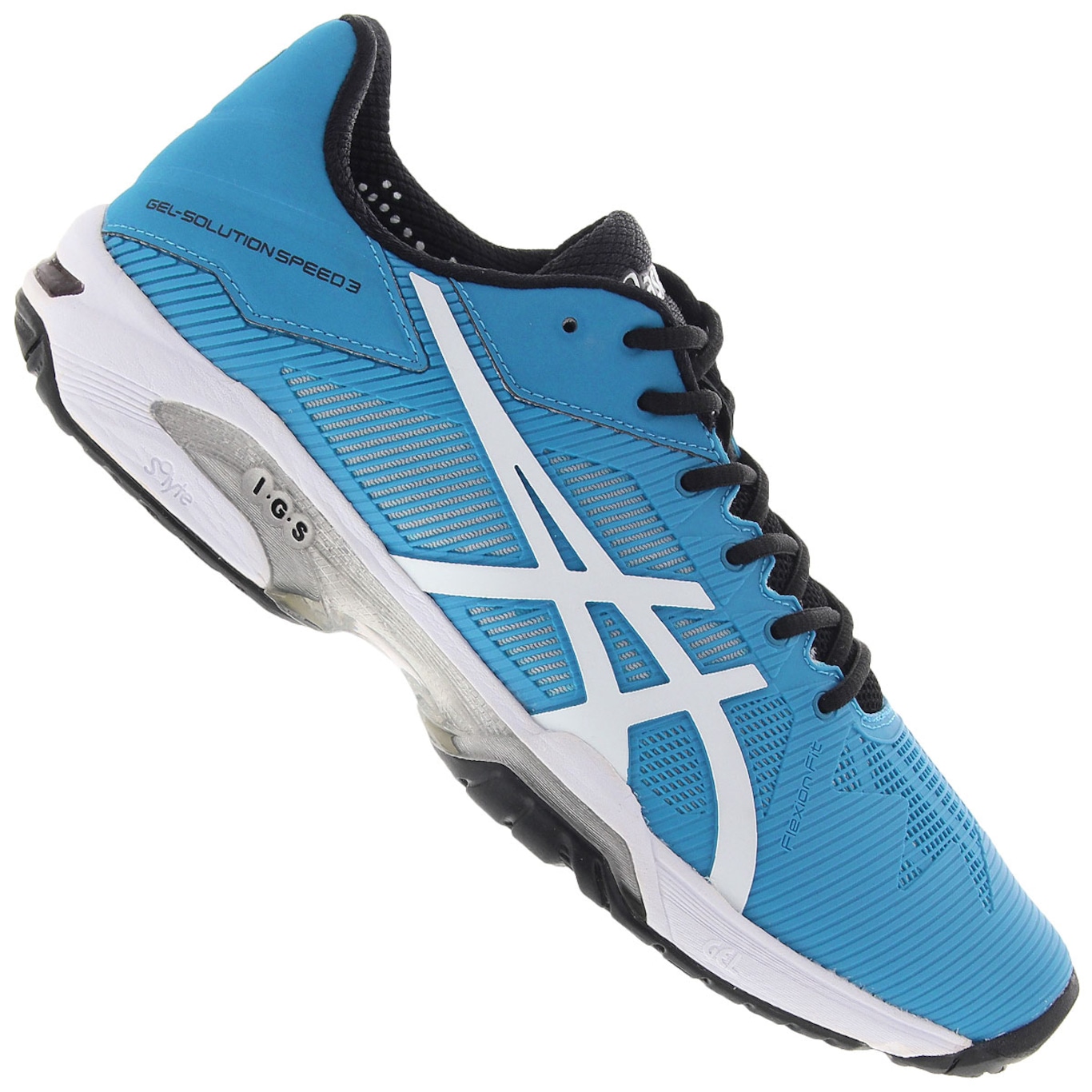 Asics gel solution outlet speed 3 azul