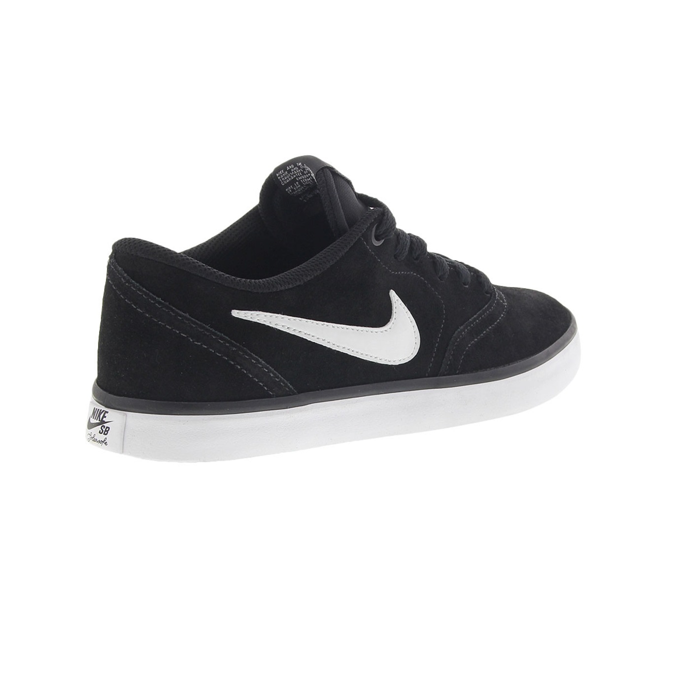 Tênis nike sb check solar hot sale feminino preto