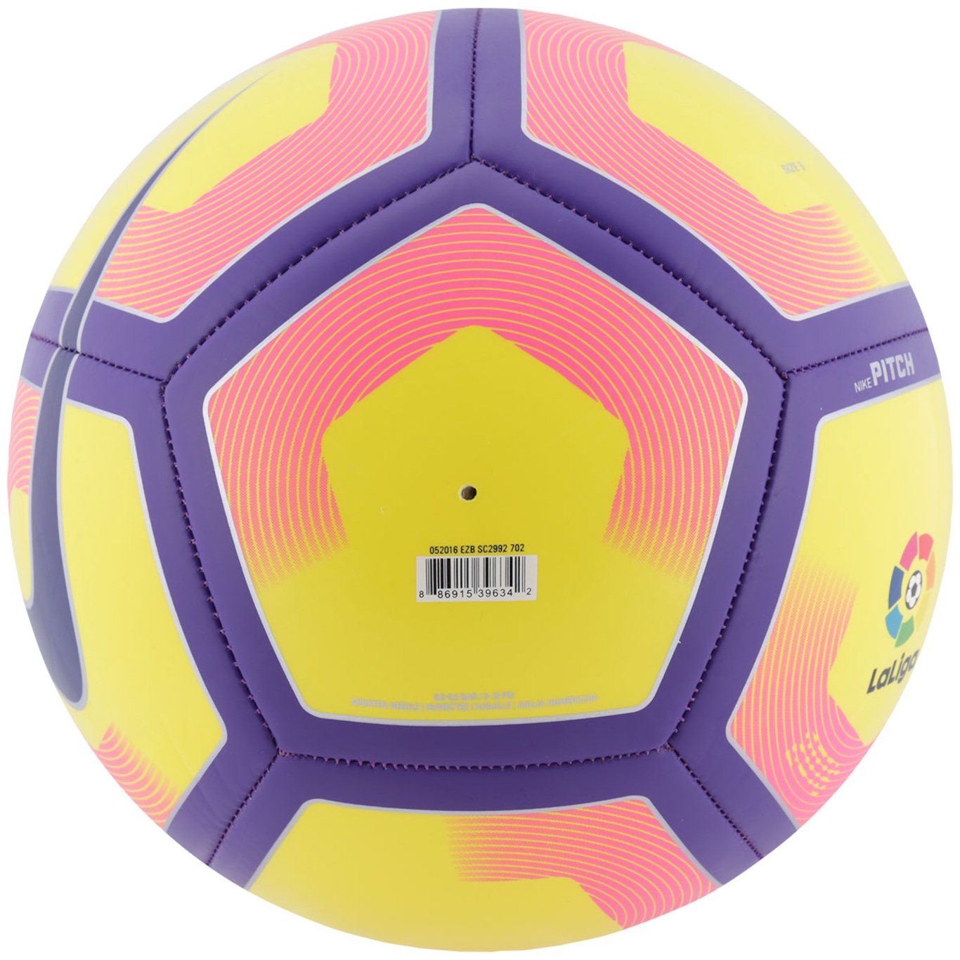 BOLA NIKE CAMPO PITCH AMARELO/ROSA