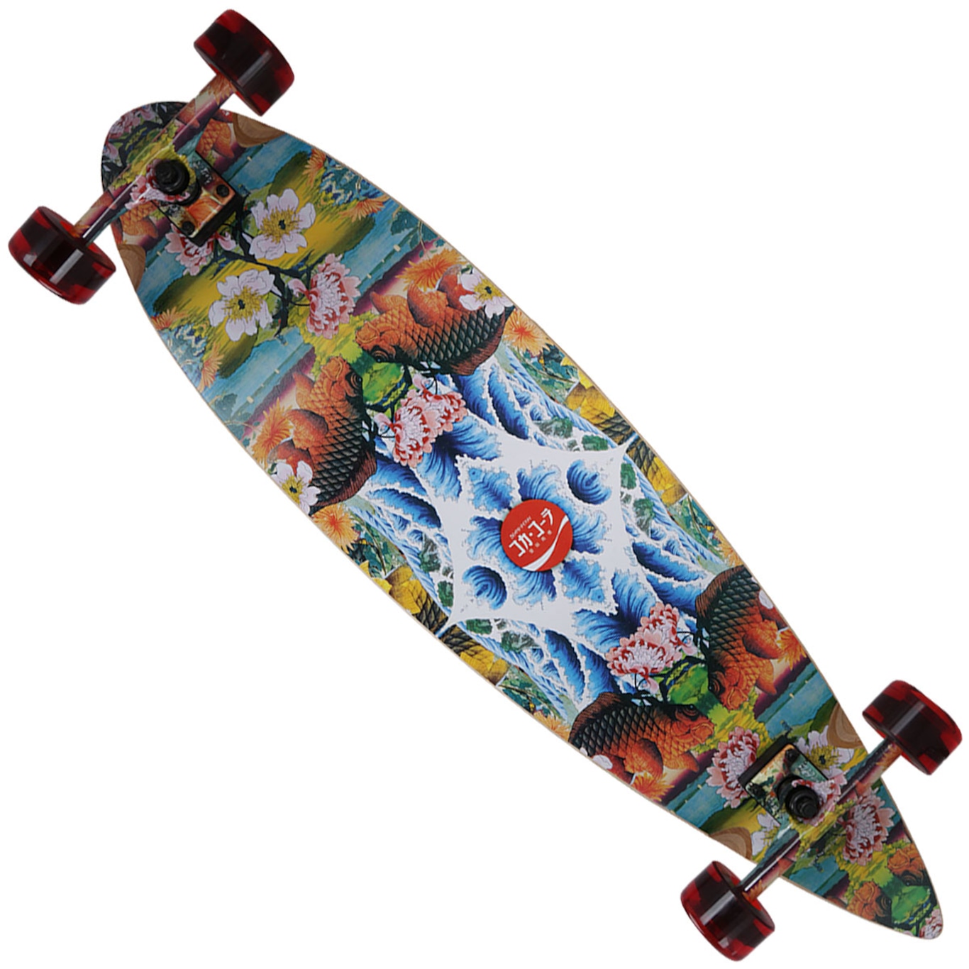 Longboard Pintail Coca-Cola Kaleidoscope - Foto 4