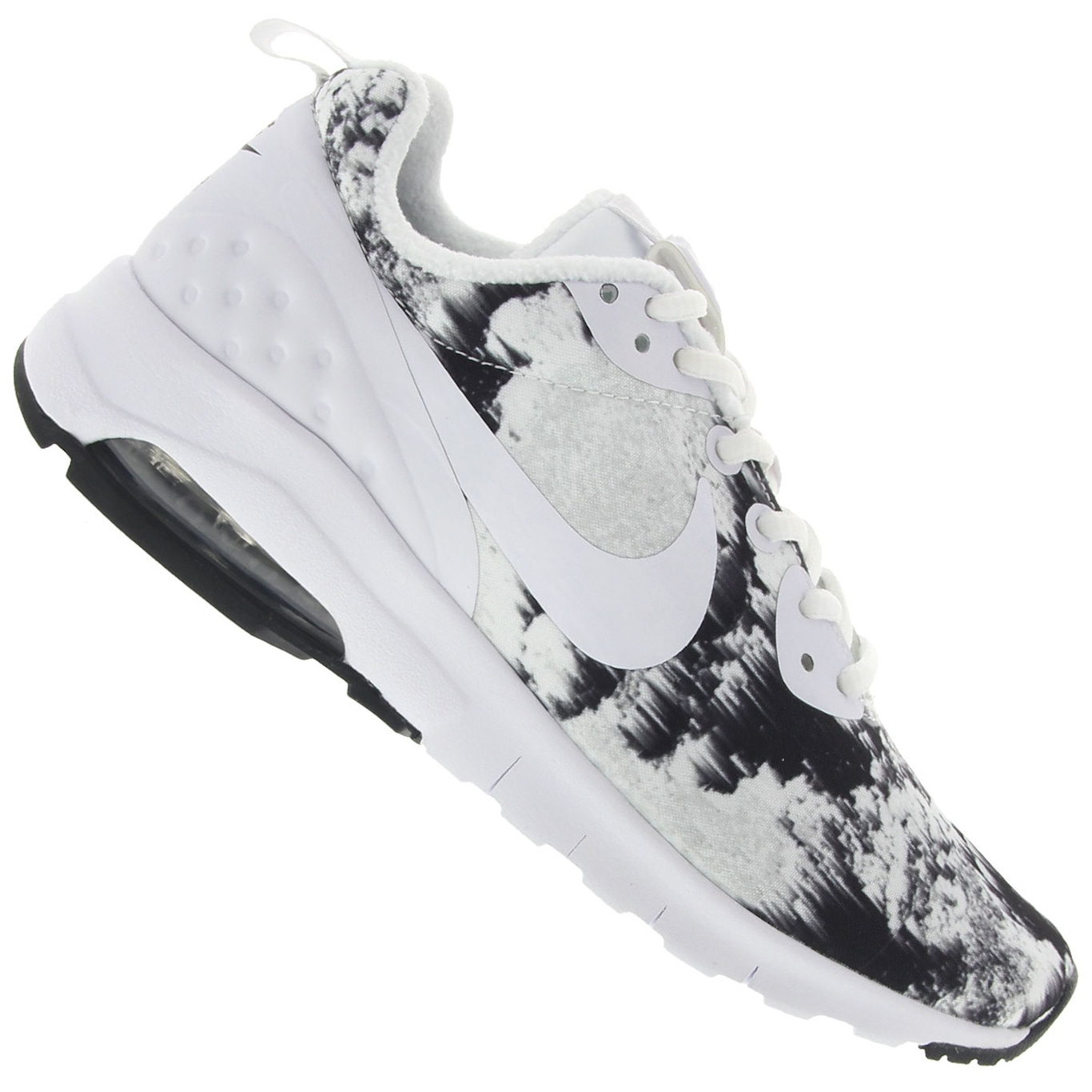 Nike air max moti s lw black and deals white