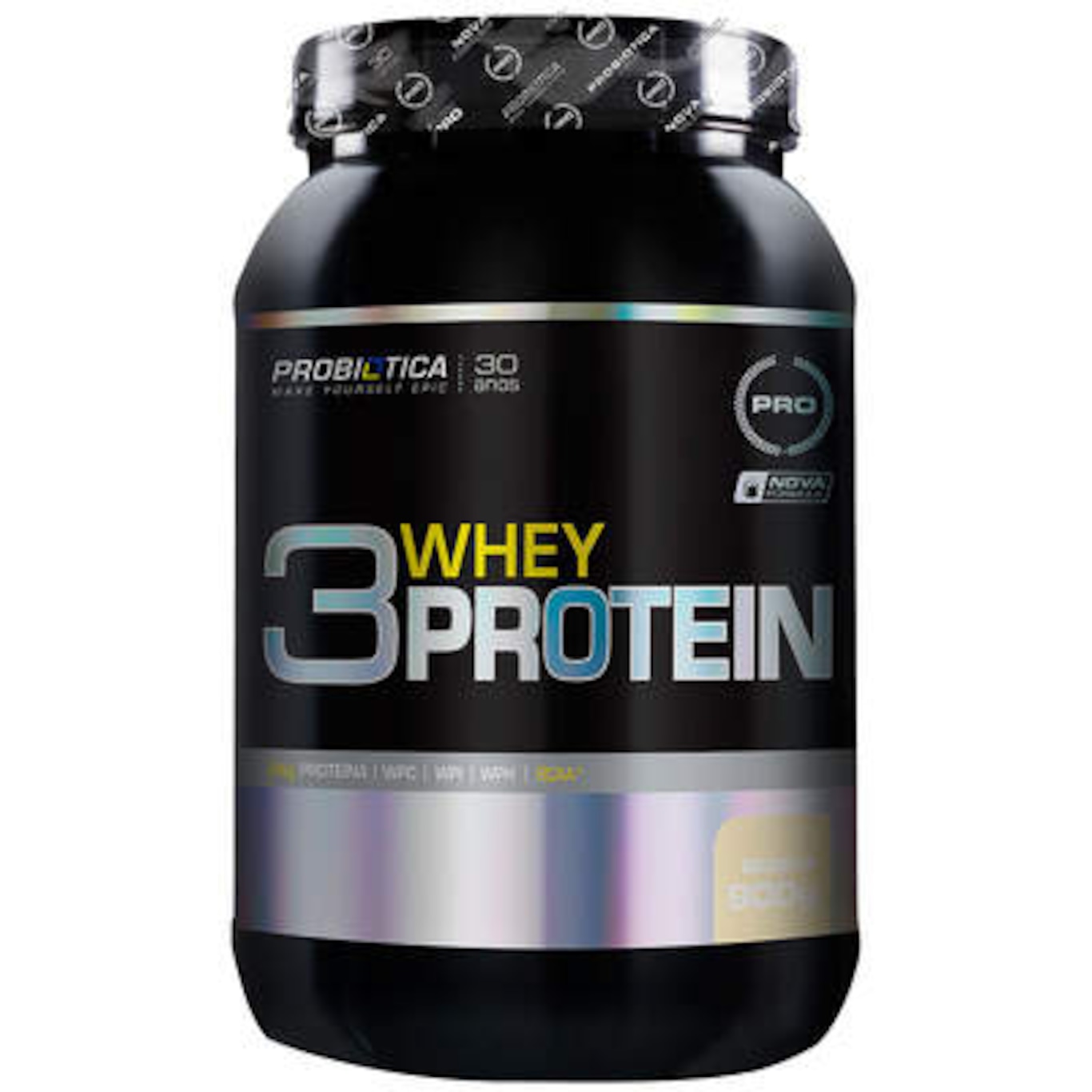 Whey Protein Probiótica Baunilha 3W - 900g - Foto 1