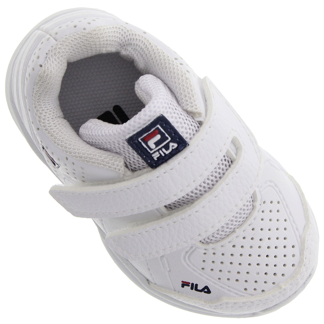 Tênis fila lugano 5.0 velcro bb 2025 feminino - infantil