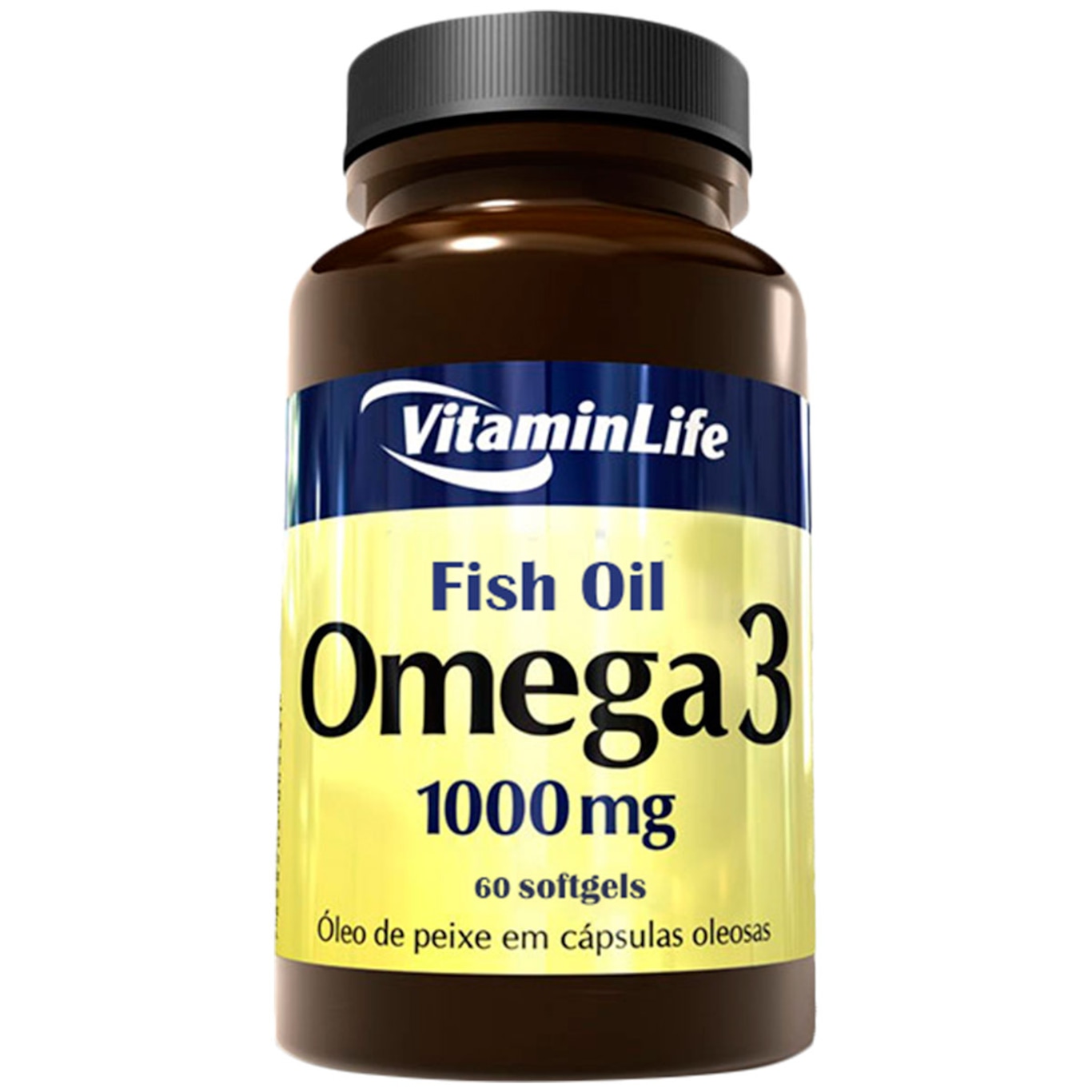 Óleo de Peixe VitaminLife Ômega 3 - 60 Cápsulas em Gel - Foto 1