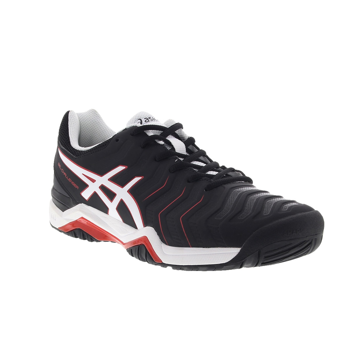 Tênis asics gel challenger 11 fashion preto e cinza