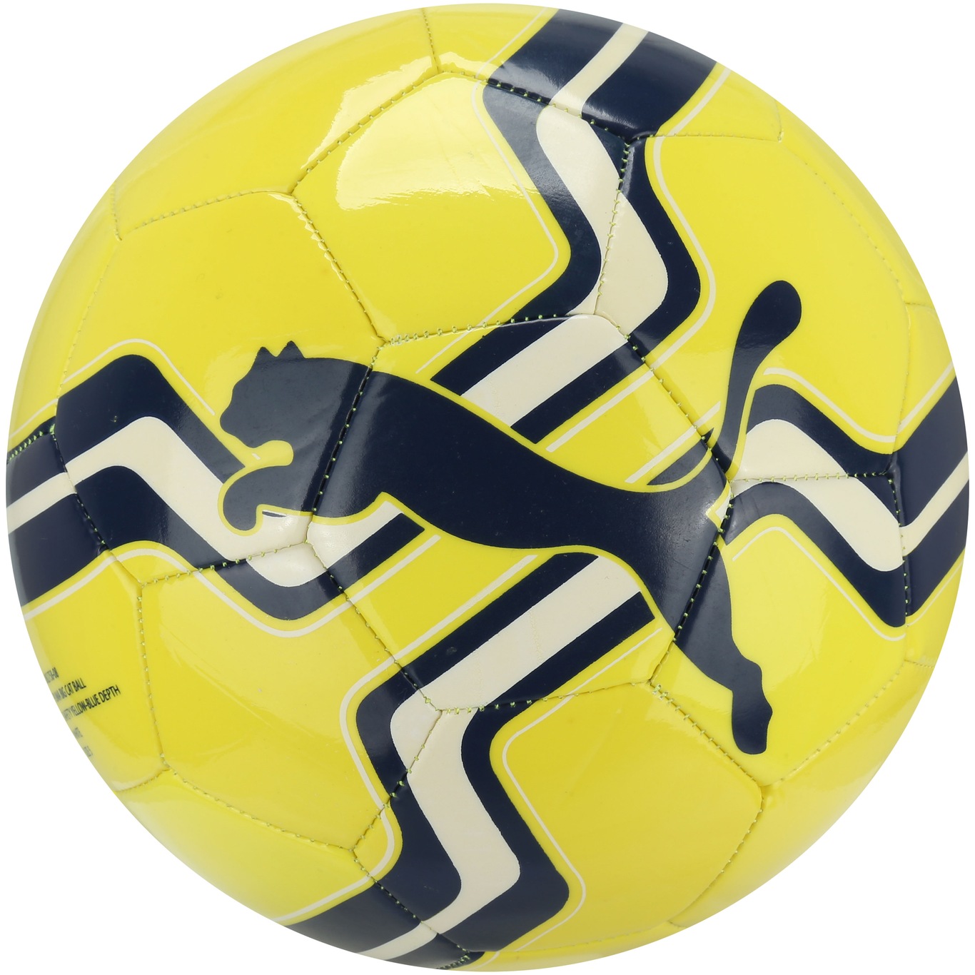 Bola Futebol Campo Puma Big Cat Ball 083292 125 - Amarelo/Preto