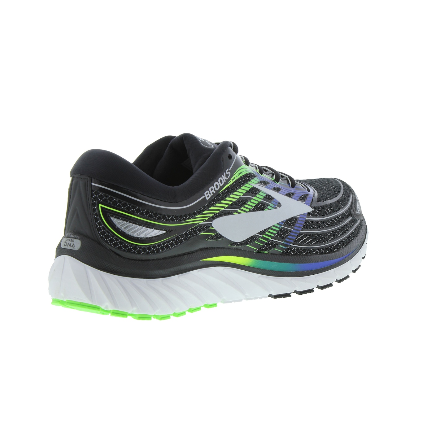 Tenis Brooks Glycerin 15 Masculino Brasil - Tenis Corrida Brooks Masculino  Azul Marinho/Azuis/Pretas