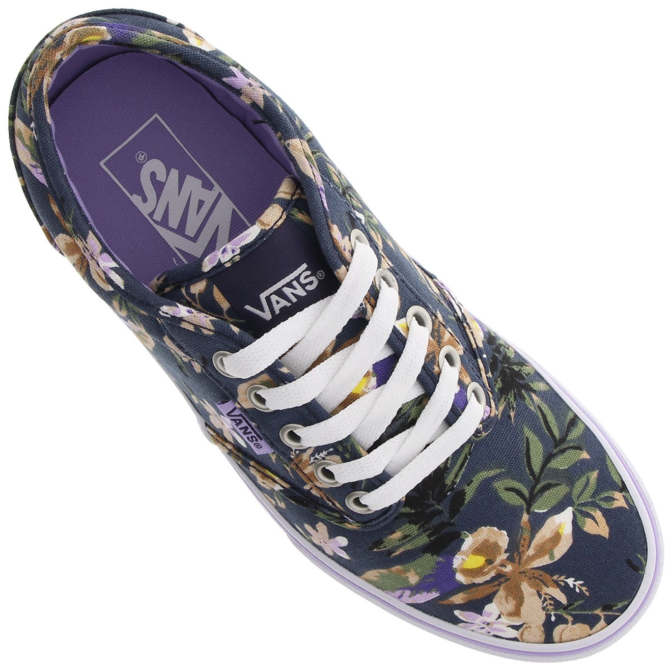 Tenis vans feminino store floral