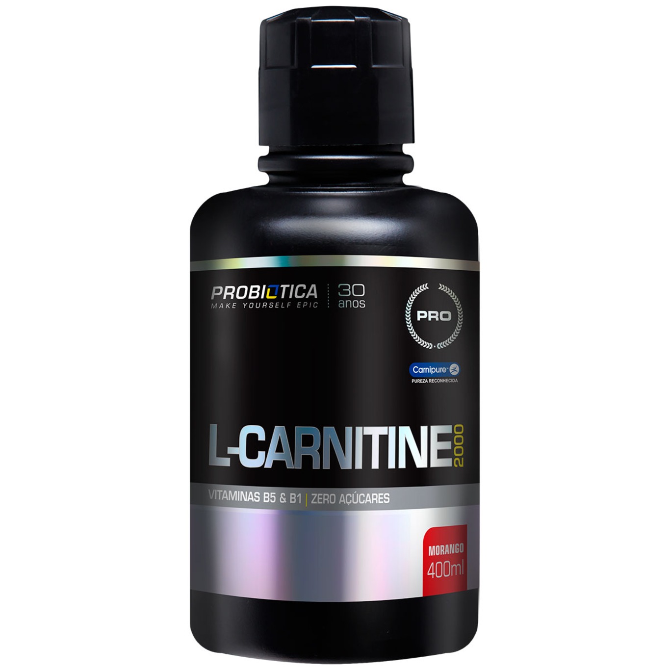 Termogênico Probiótica L-Carnitine 2000 - Morango - 400ml - Foto 1