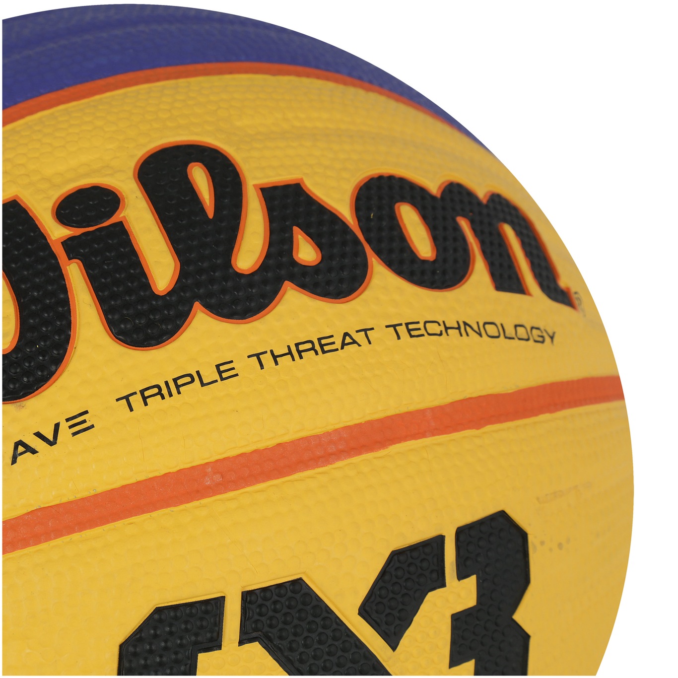 Bola Basquete Wilson Replica Fiba WTB1033XB Azul/Amarelo