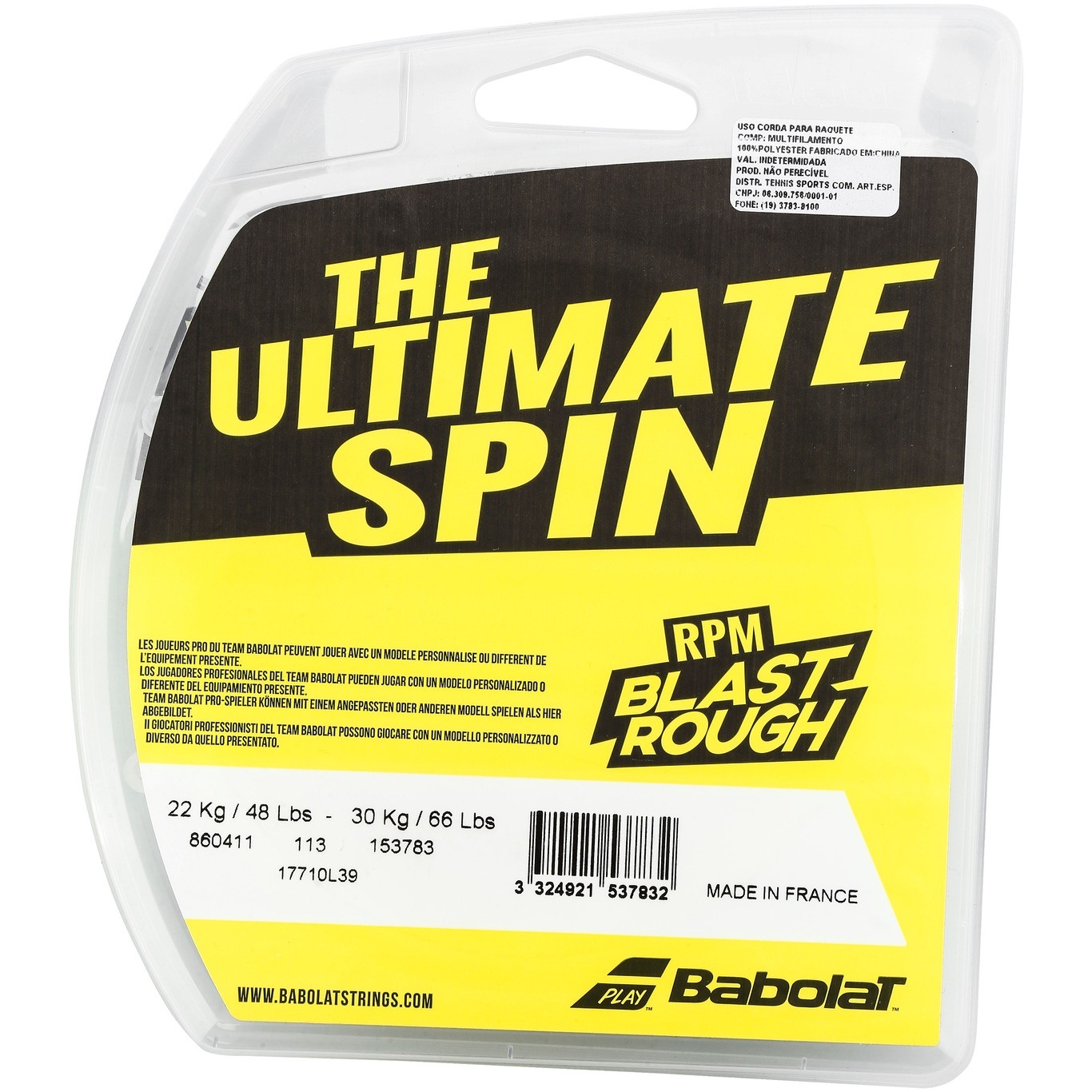 Corde Babolat Rpm Rough 200 M | Confronta prezzi