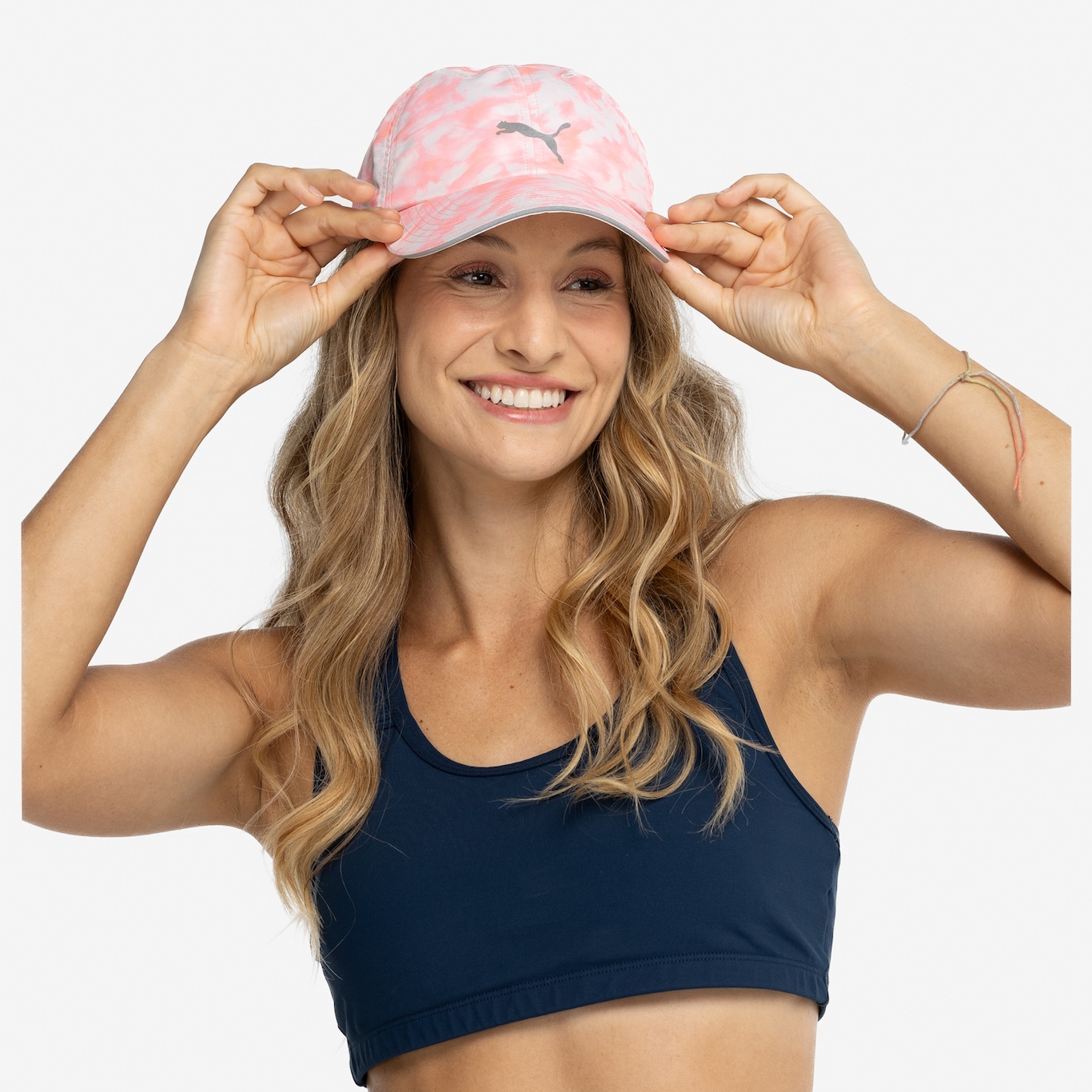 Boné Aba Curva Puma Running III - Strapback - Adulto - Foto 5