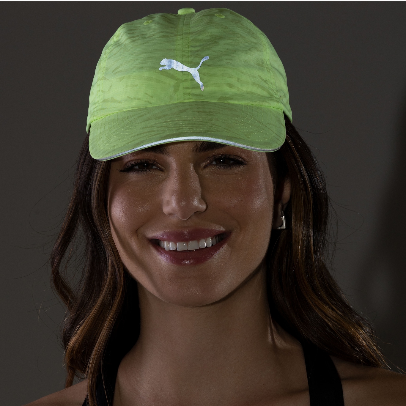 Boné Aba Curva Puma Running III - Strapback - Adulto - Foto 3