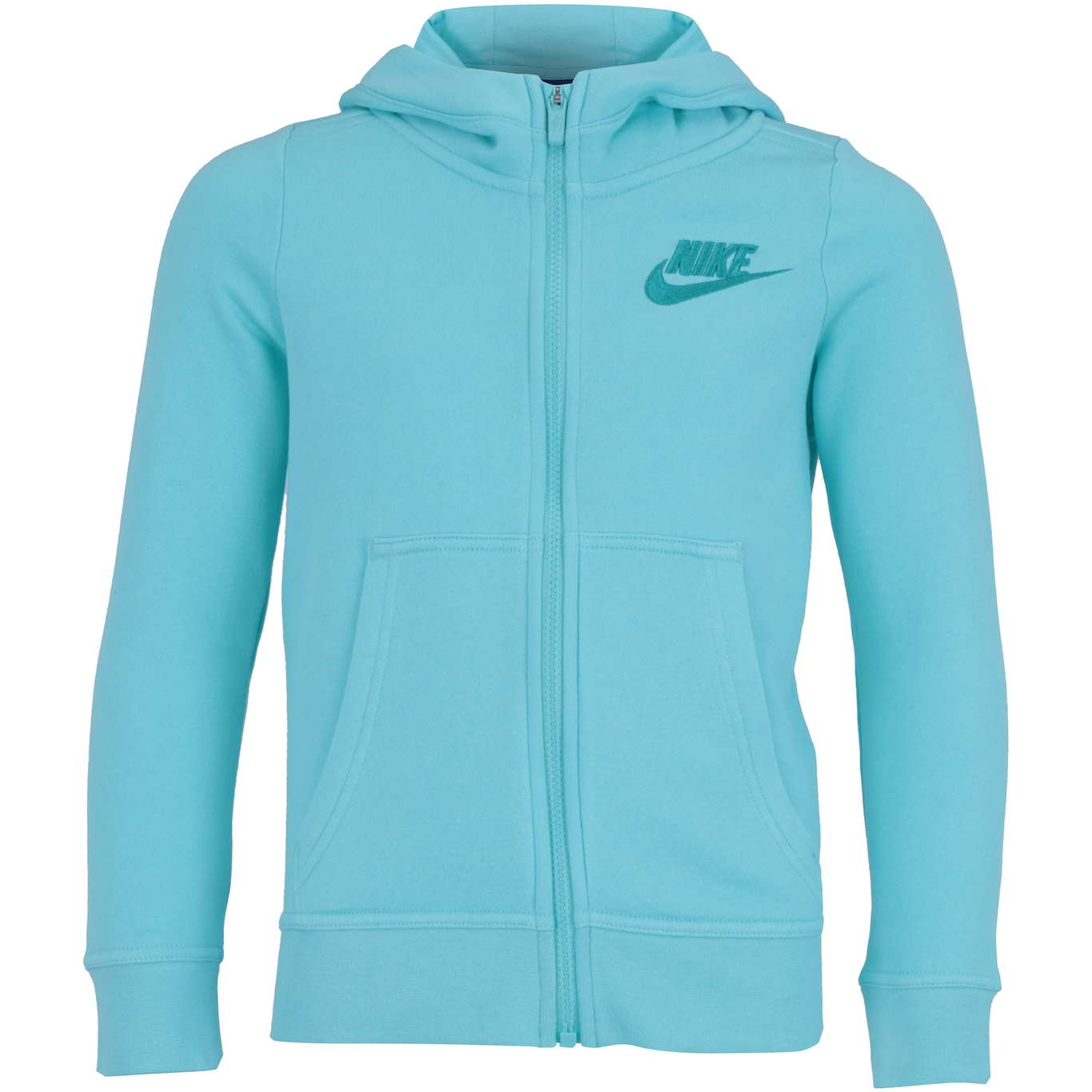 Jaqueta com Capuz Nike Sportswear Hoodie Club GFX Feminina - Infantil - Foto 1