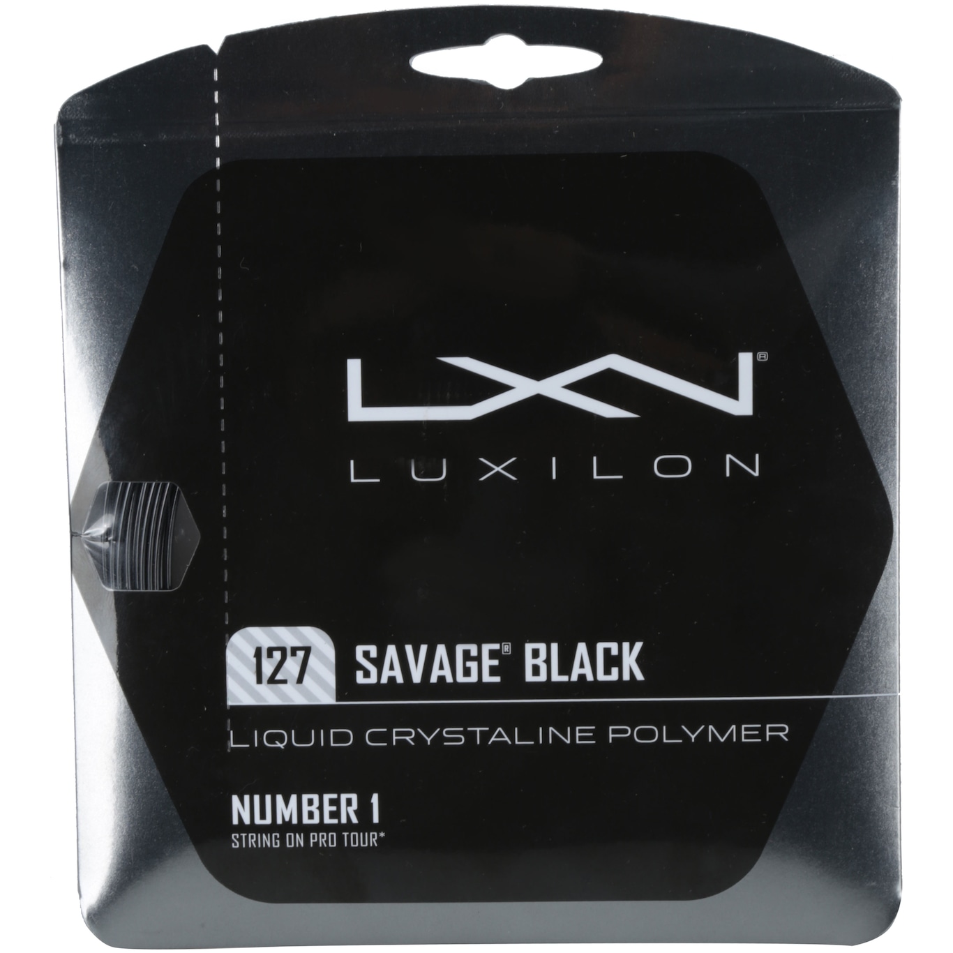 Corda para Raquete de Tênis Wilson Lxn Luxilon Savage - 12,2m - Foto 1