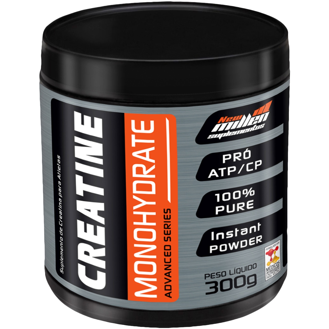 Creatine Monohidratade 300G - New Millen - Foto 1