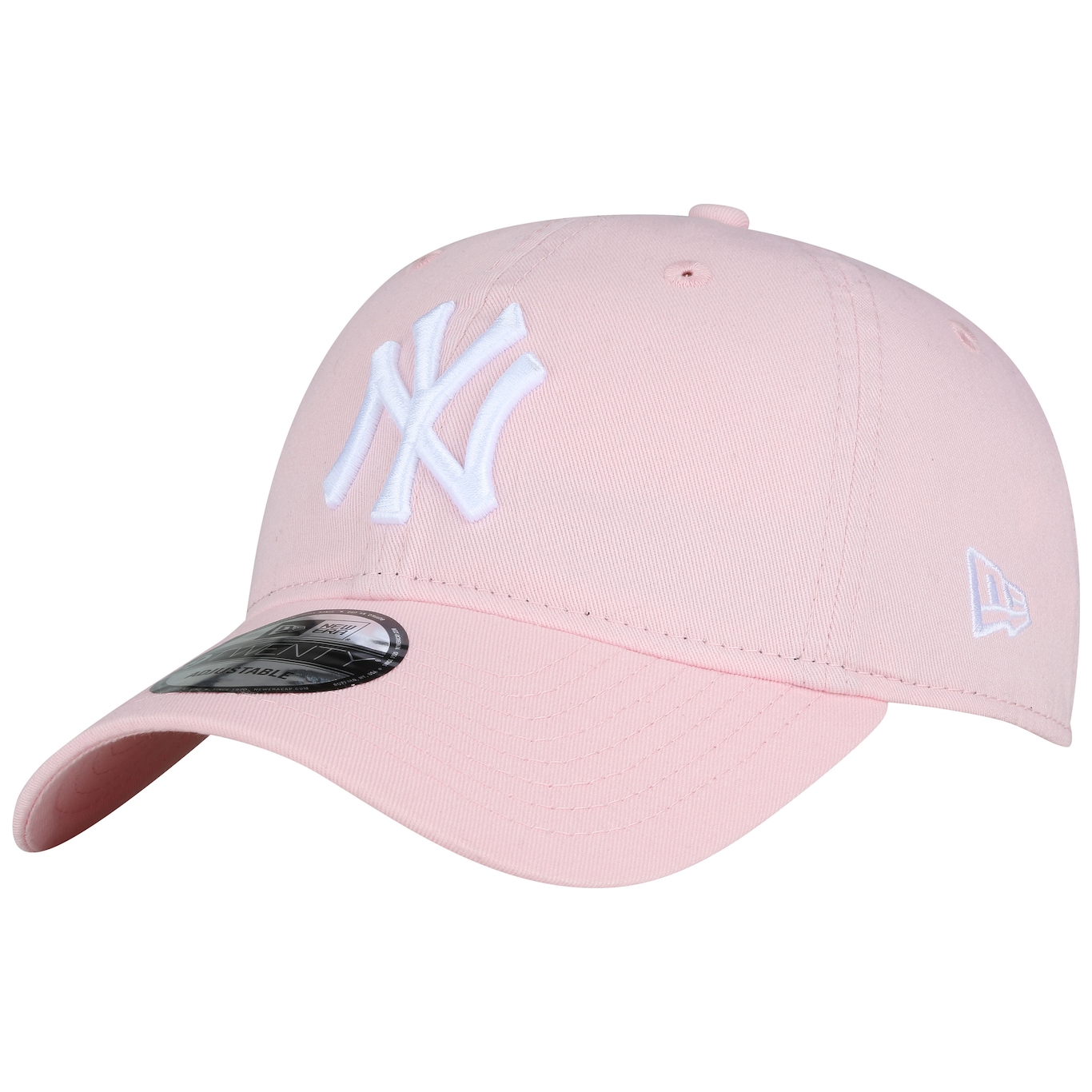 Boné Aba Curva New Era 920 New York Yankees ST Pastels Rosa - Strapback - Adulto - Foto 4