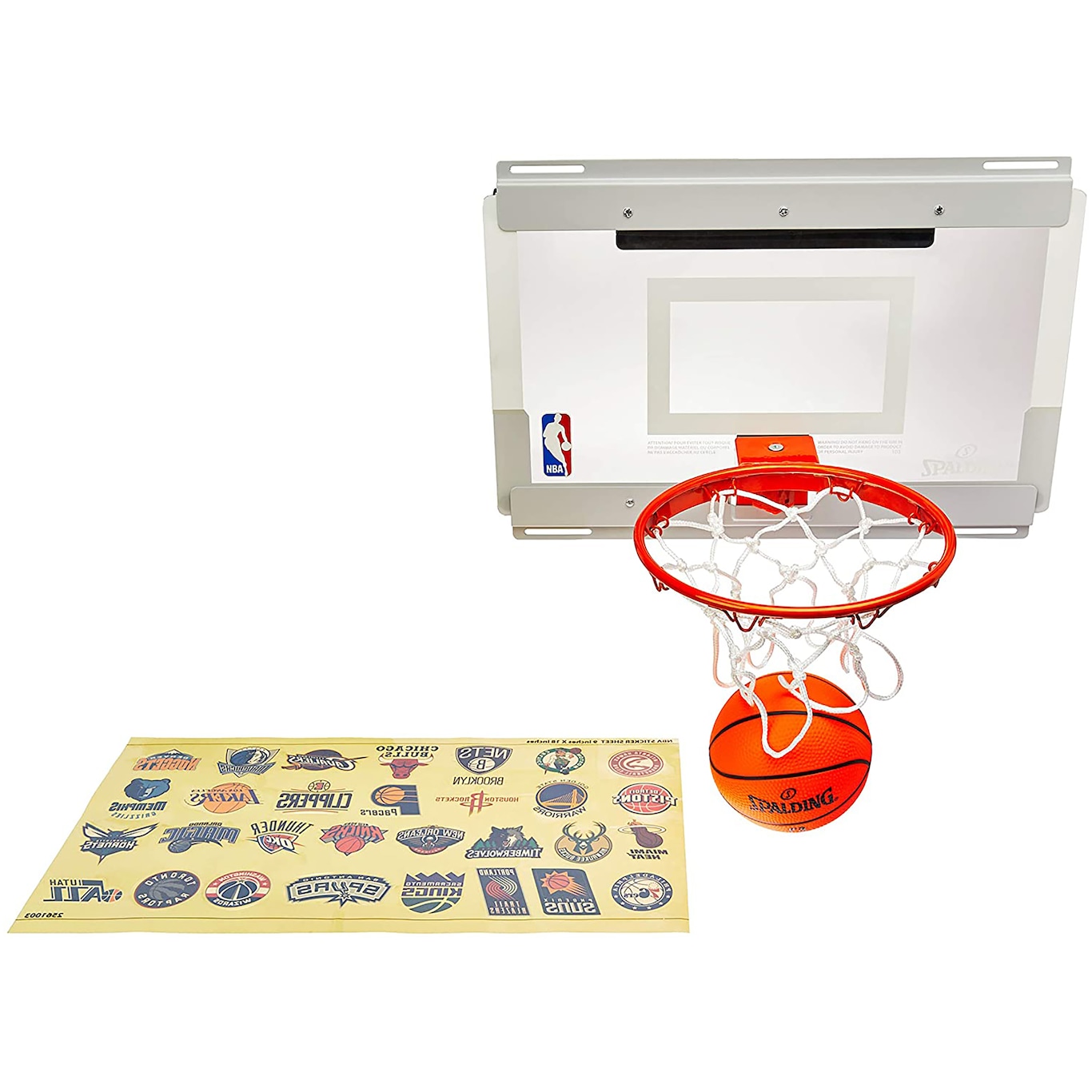 Spalding 180 Arena Slam Over-The-Door Basketball Hoop