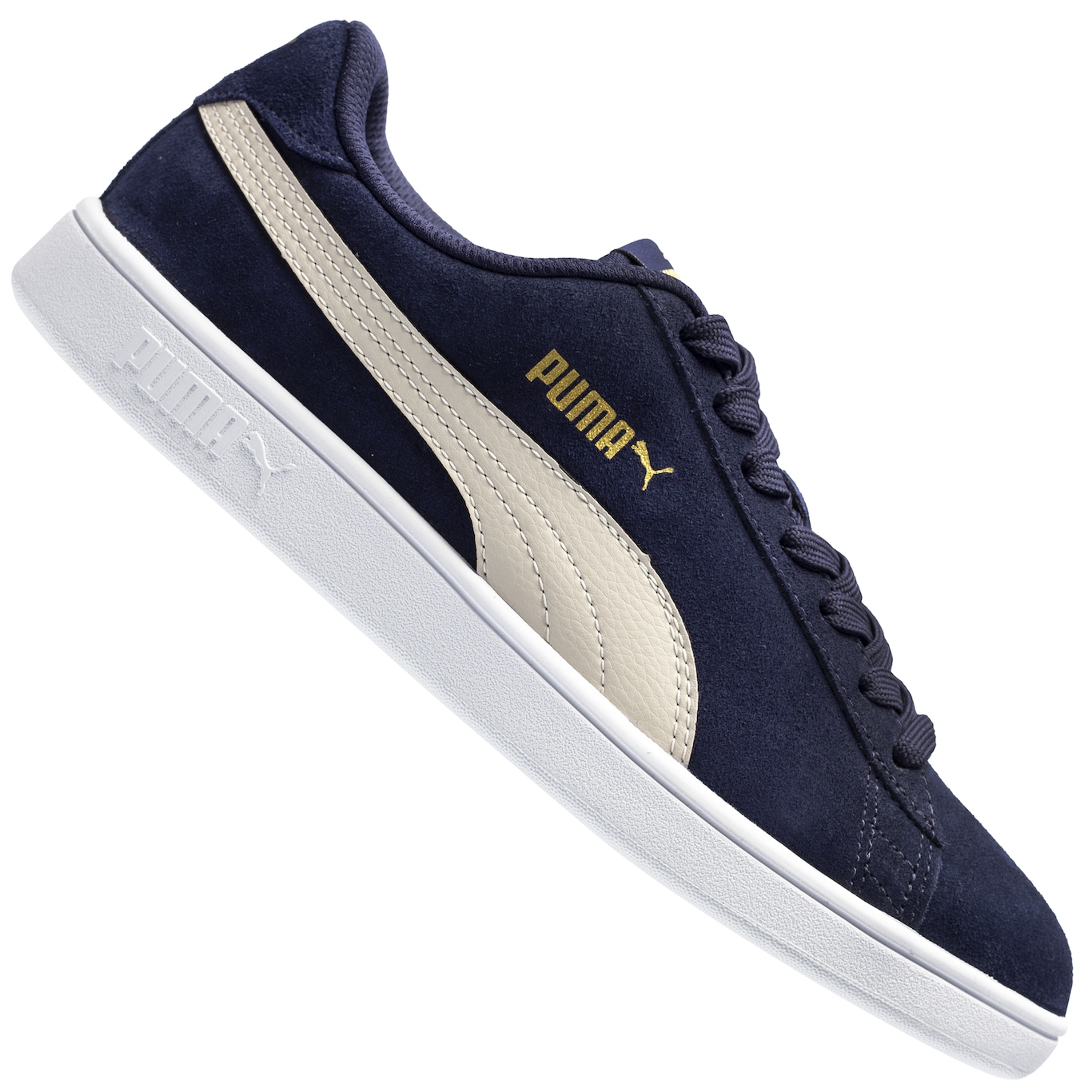 Tênis Puma Smash V2 BDP - Unissex - Foto 1