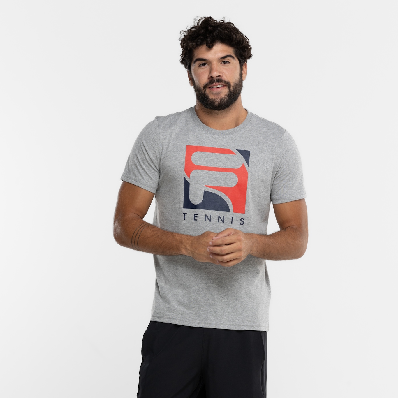 Camiseta Longline Fila Soft Urban - Masculina - Foto 5