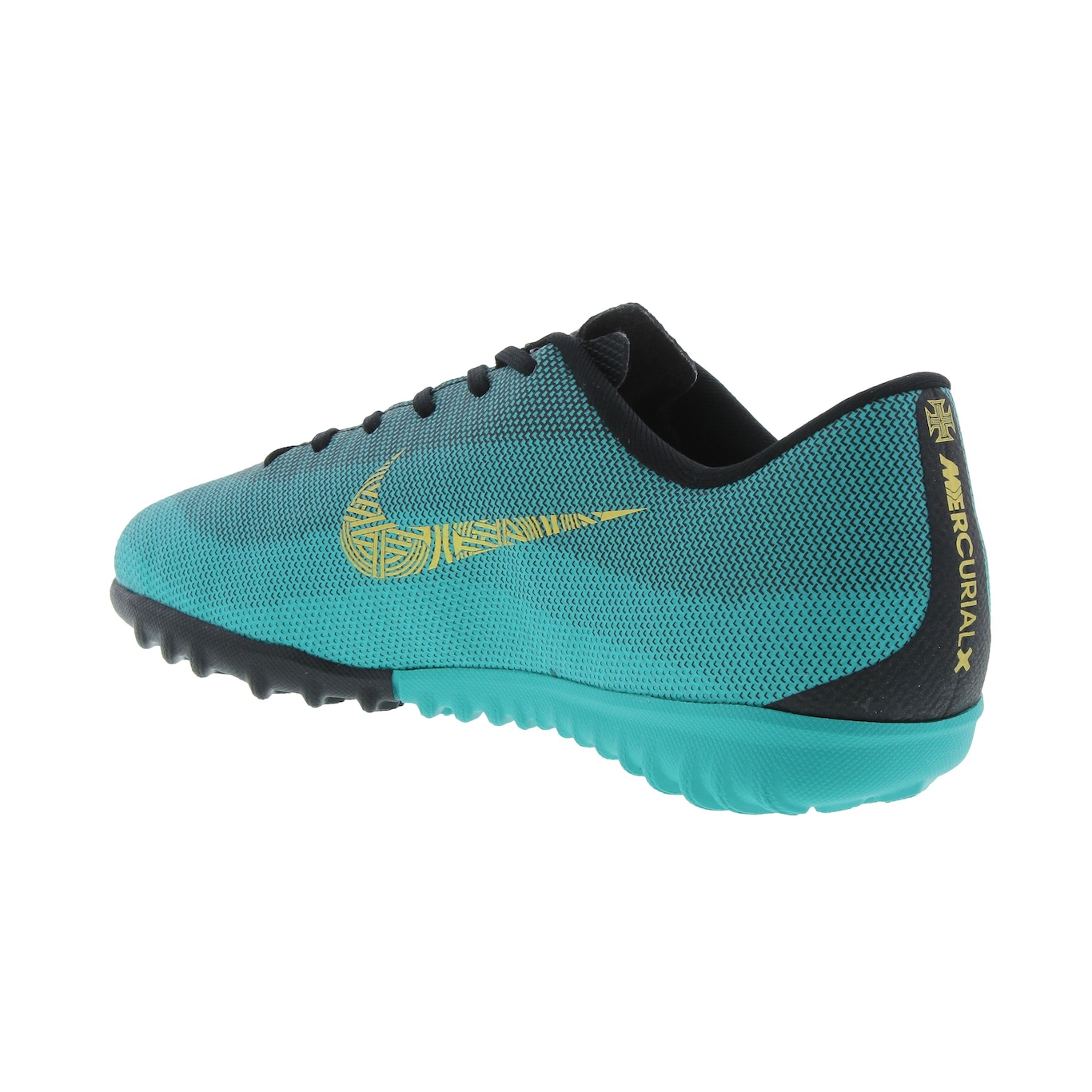 Chuteira nike mercurial vaporx xii academy 2025 tf society verde