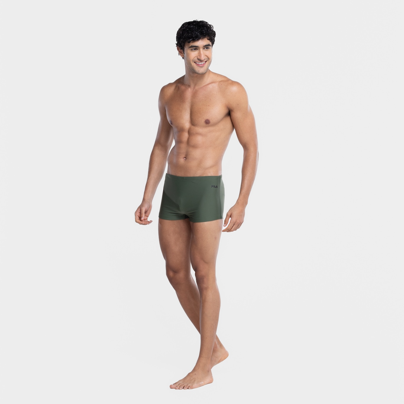 Sunga Boxer com Proteção Solar UV Fila II - Adulto - Foto 3