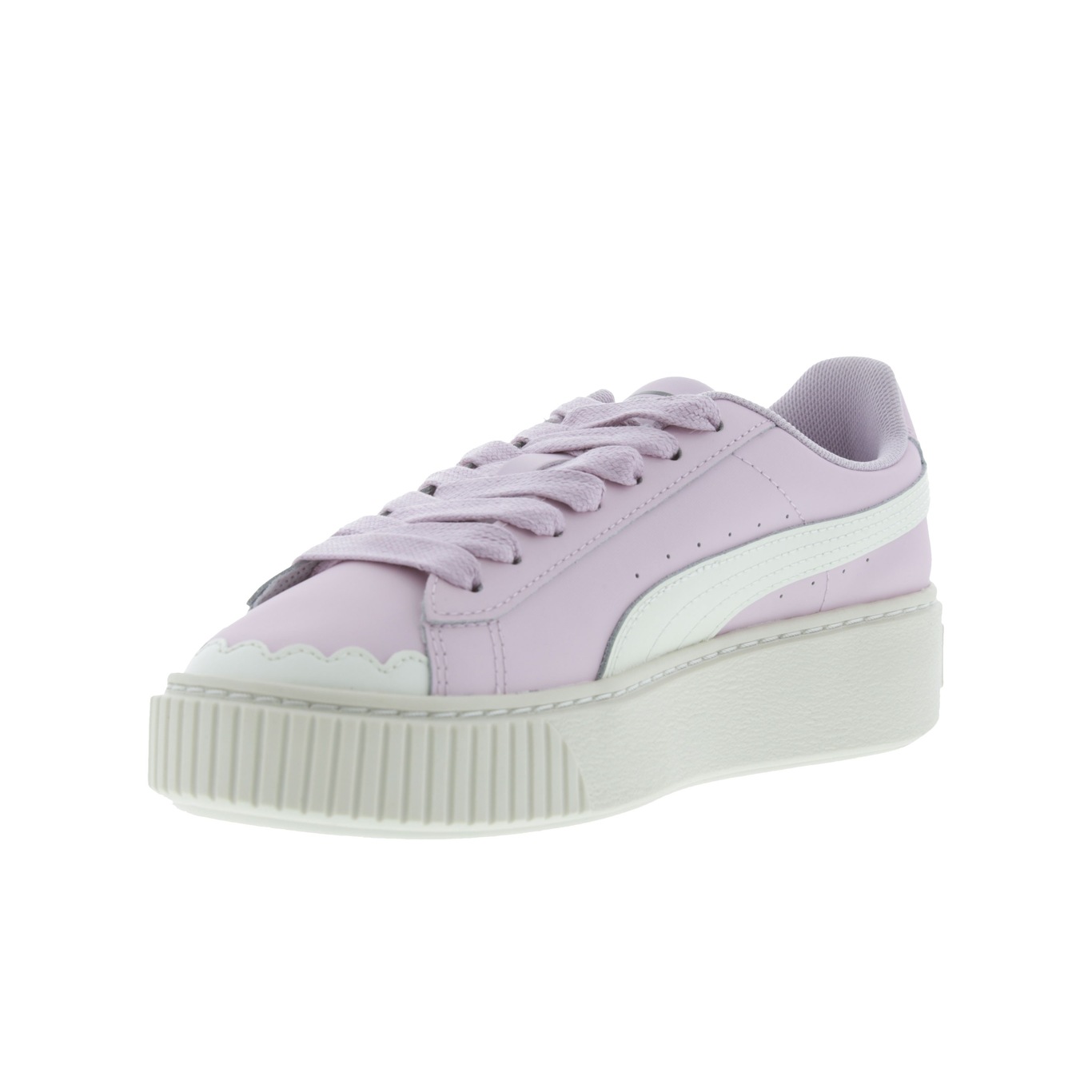 Puma basket sale platform scallop